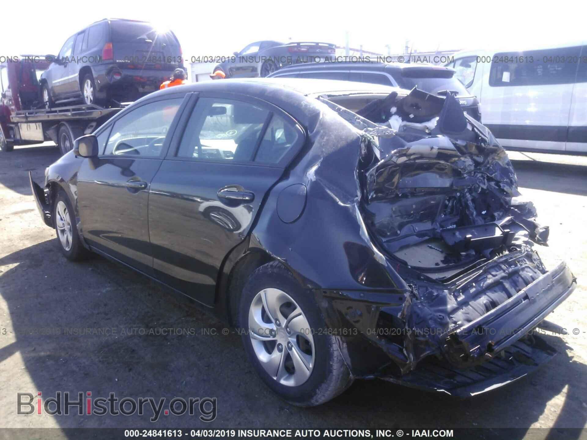 2013 HONDA CIVIC - VIN: 19XFB2F59DE063565 - Фото 3