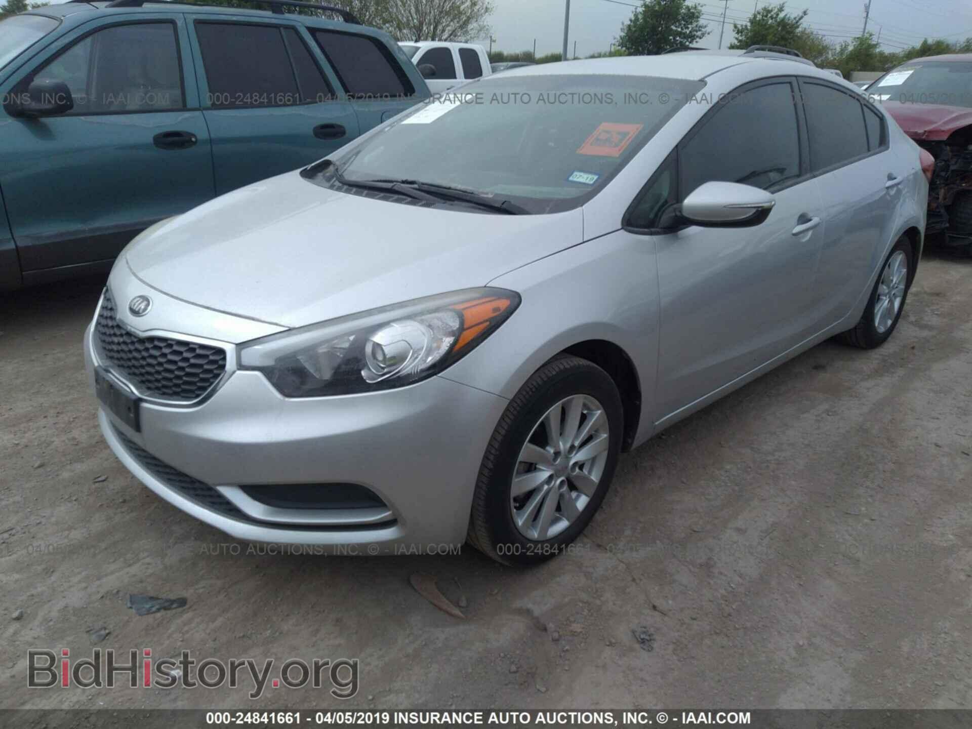 2014 KIA FORTE - VIN: KNAFX4A67E5107120 - Фото 2