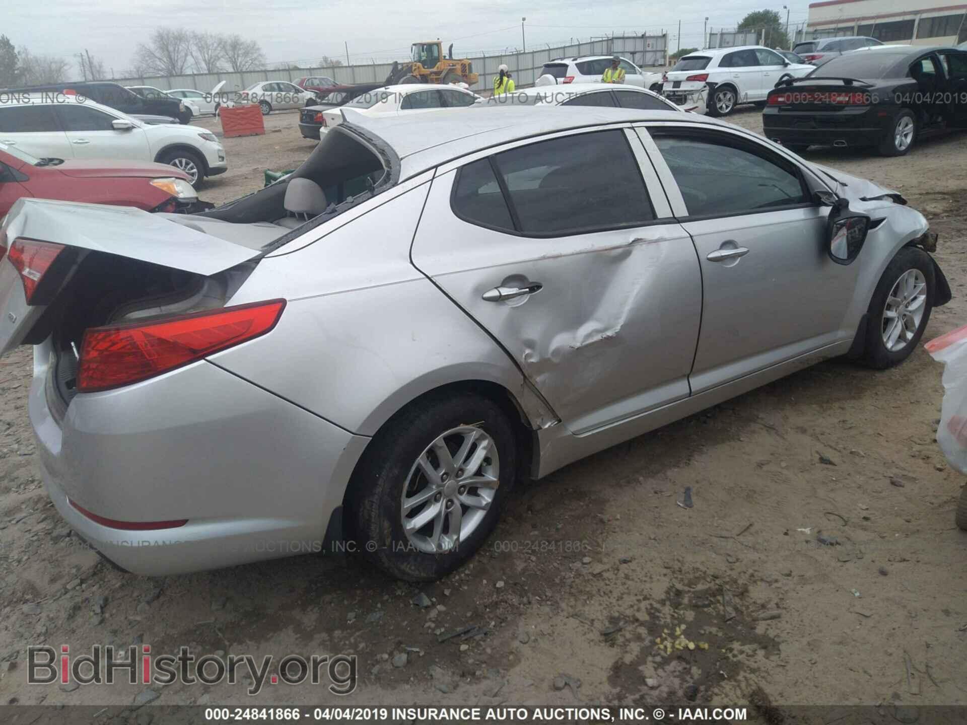 2013 KIA OPTIMA - VIN: KNAGM4A79D5355017 - Photo 4