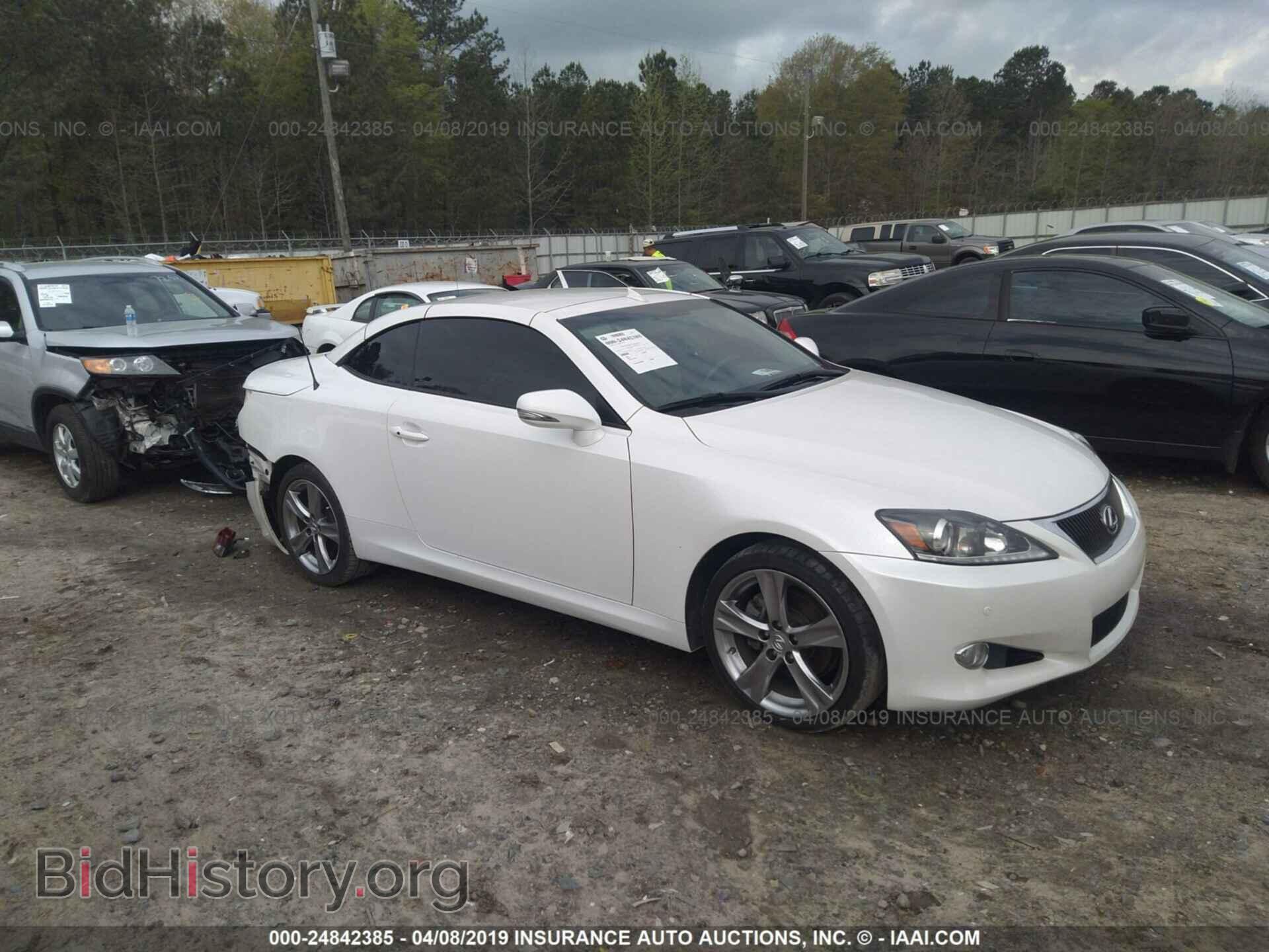 Photo JTHFF2C20C2525214 - LEXUS IS 2012