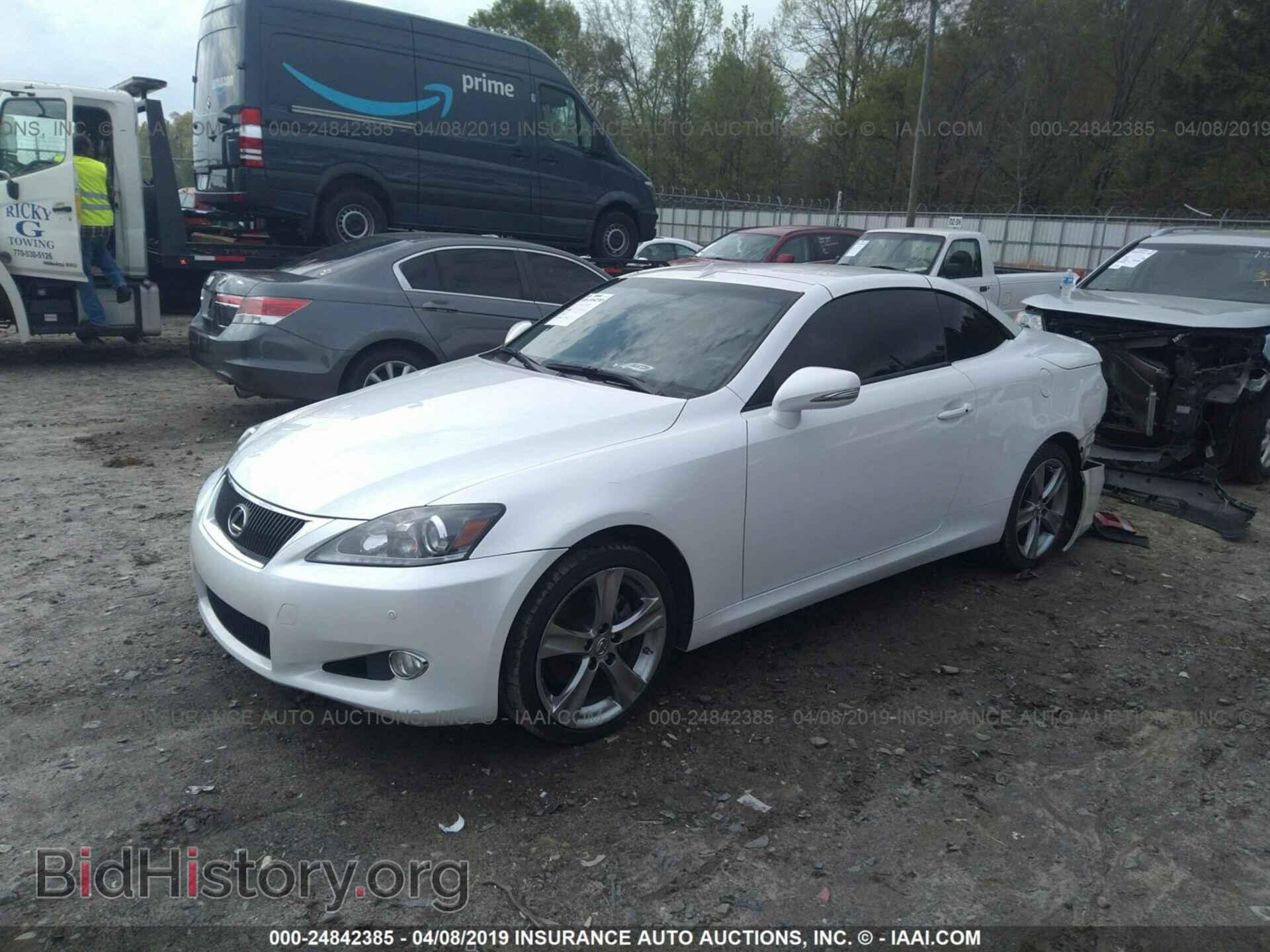 2012 LEXUS IS - VIN: JTHFF2C20C2525214 - Photo 2