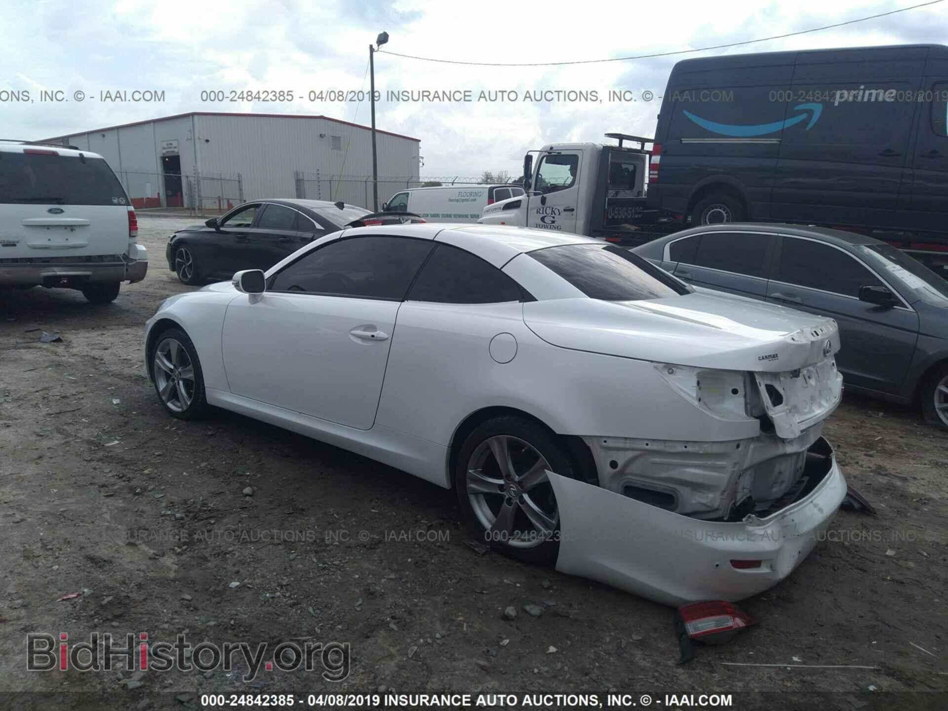 2012 LEXUS IS - VIN: JTHFF2C20C2525214 - Photo 3