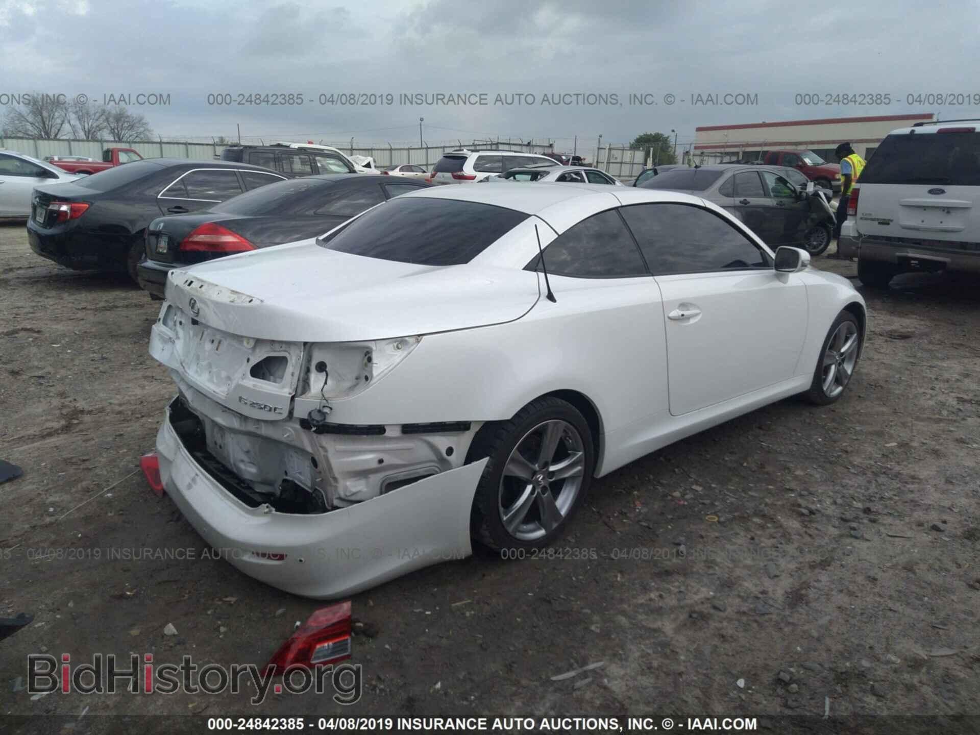 2012 LEXUS IS - VIN: JTHFF2C20C2525214 - Photo 4