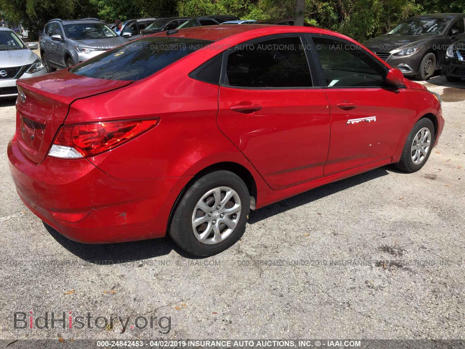 2014 HYUNDAI ACCENT - VIN: KMHCT4AE8EU606079 - Фото 4