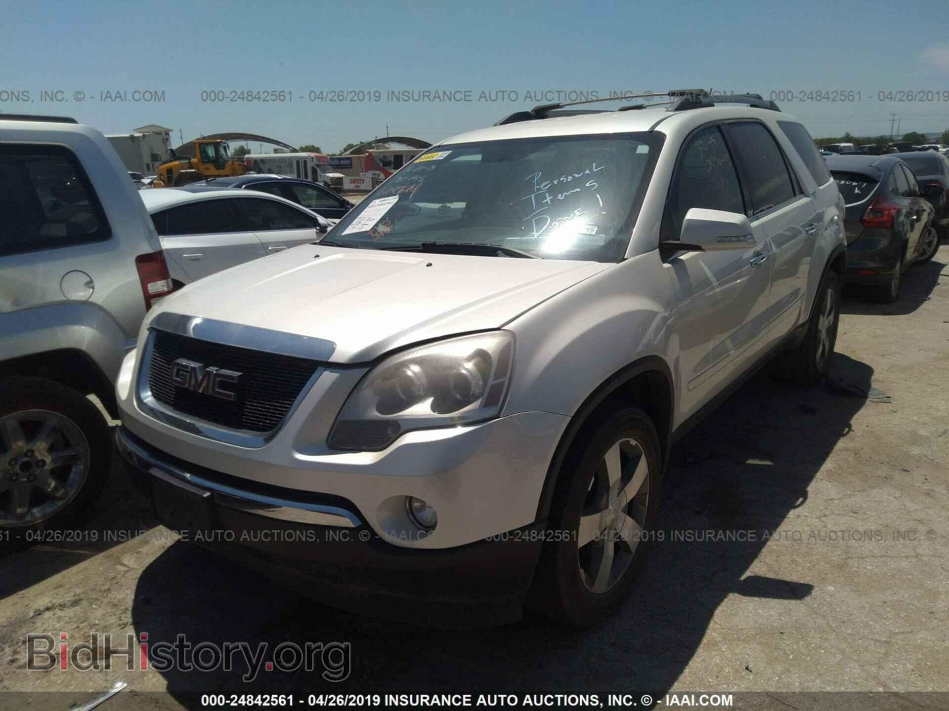 2012 GMC ACADIA - VIN: 1GKKRRED2CJ126846 - Фото 2