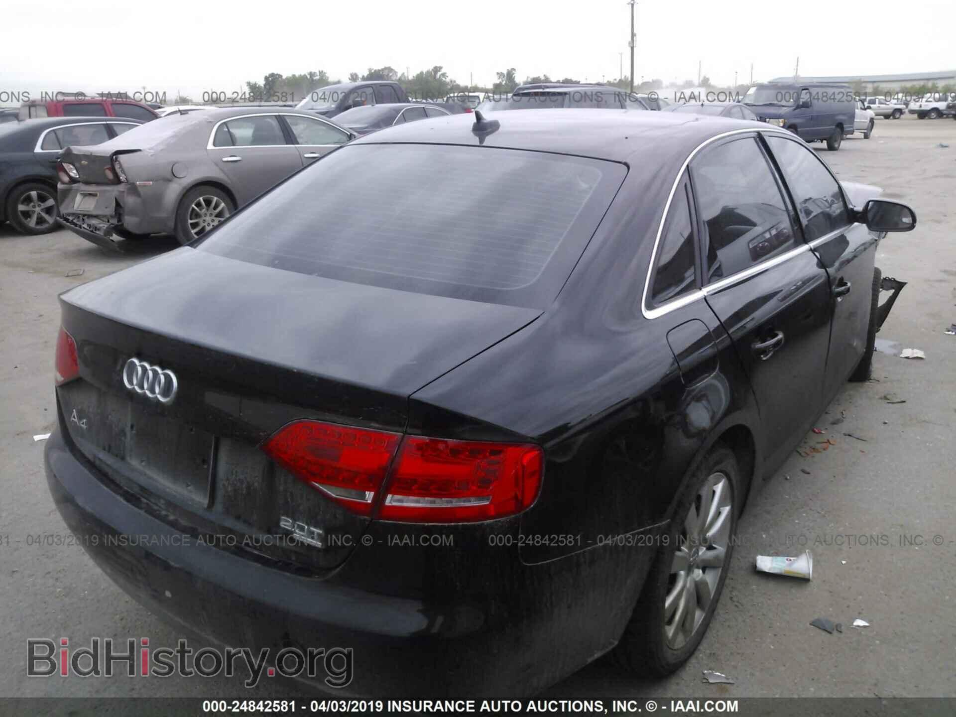2012 AUDI A4 - VIN: WAUBFAFL3CN001792 - Photo 4
