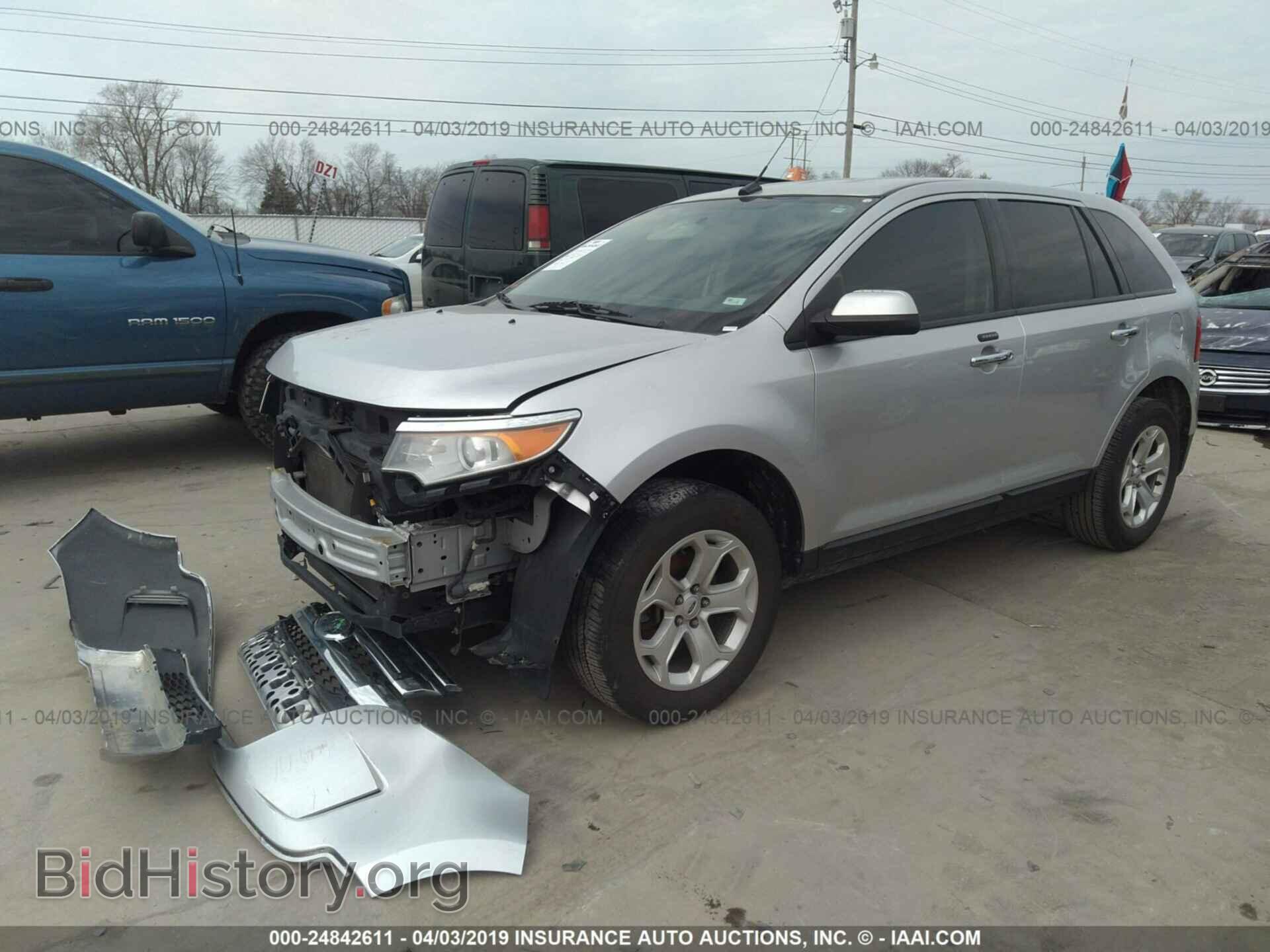 2011 FORD EDGE - VIN: 2FMDK3JC5BBA88496 - Фото 2