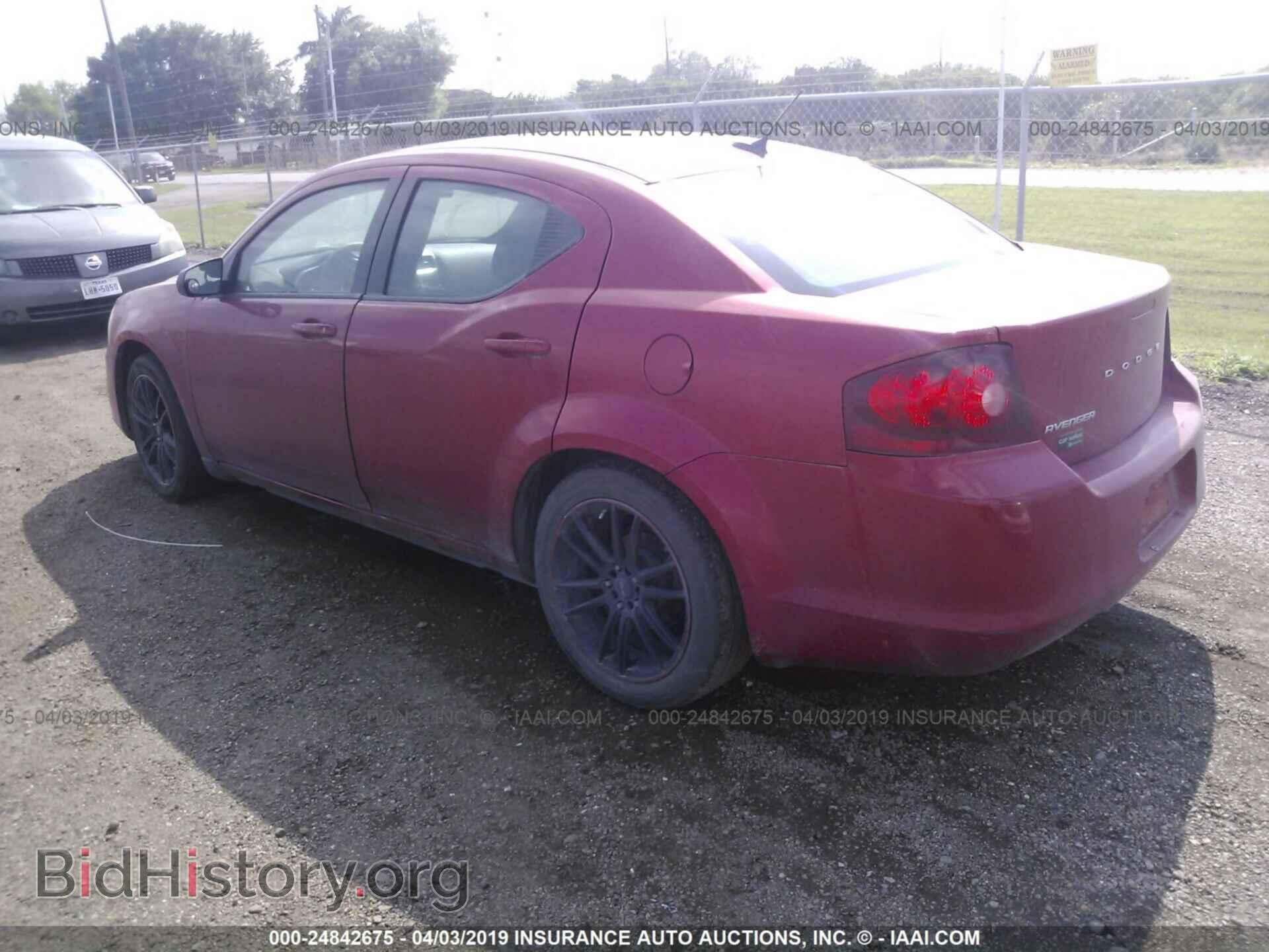 2012 DODGE AVENGER - VIN: 1C3CDZAB1CN270078 - Photo 3