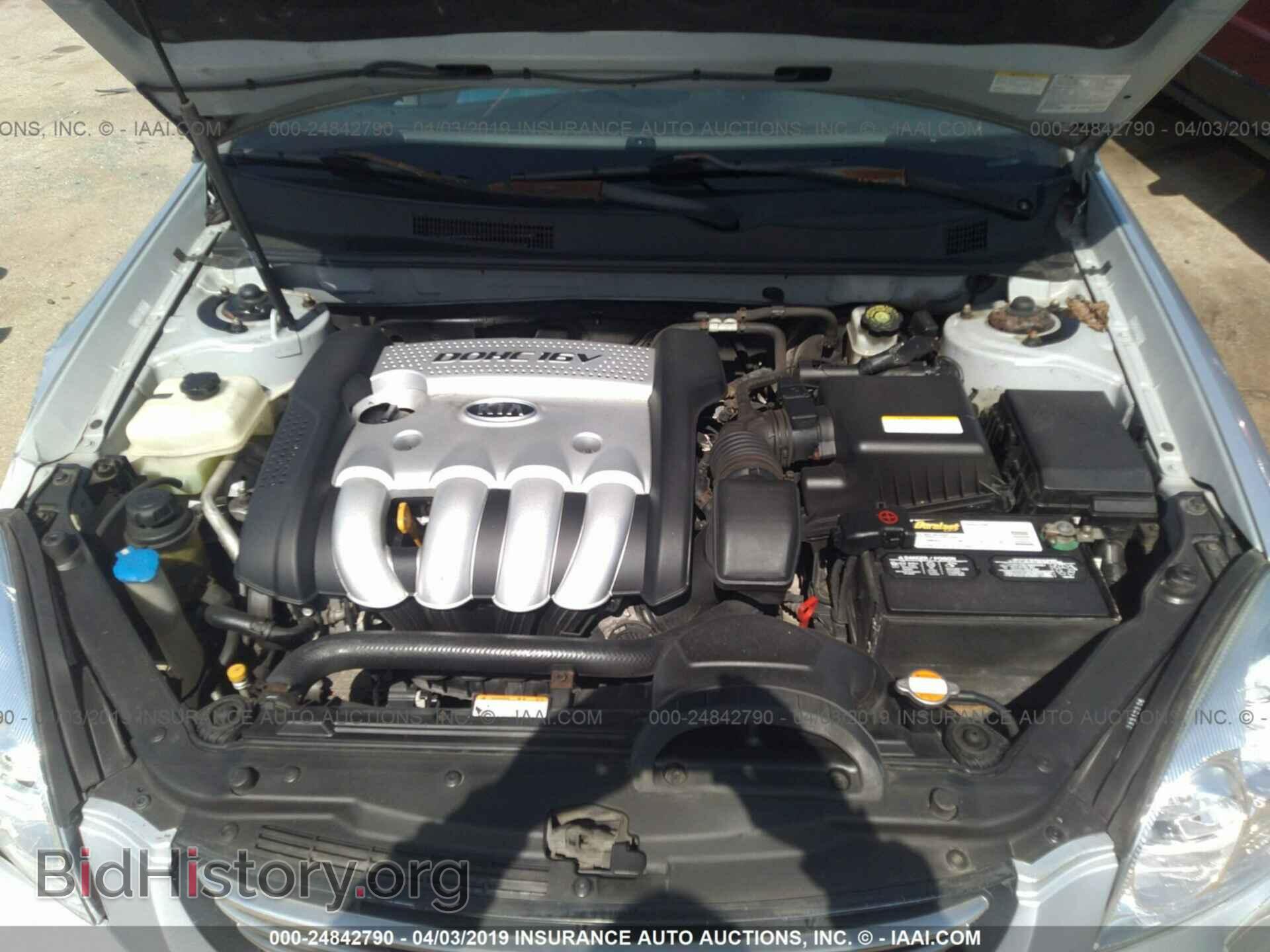2006 KIA OPTIMA - VIN: KNAGE123765029890 - Photo 10