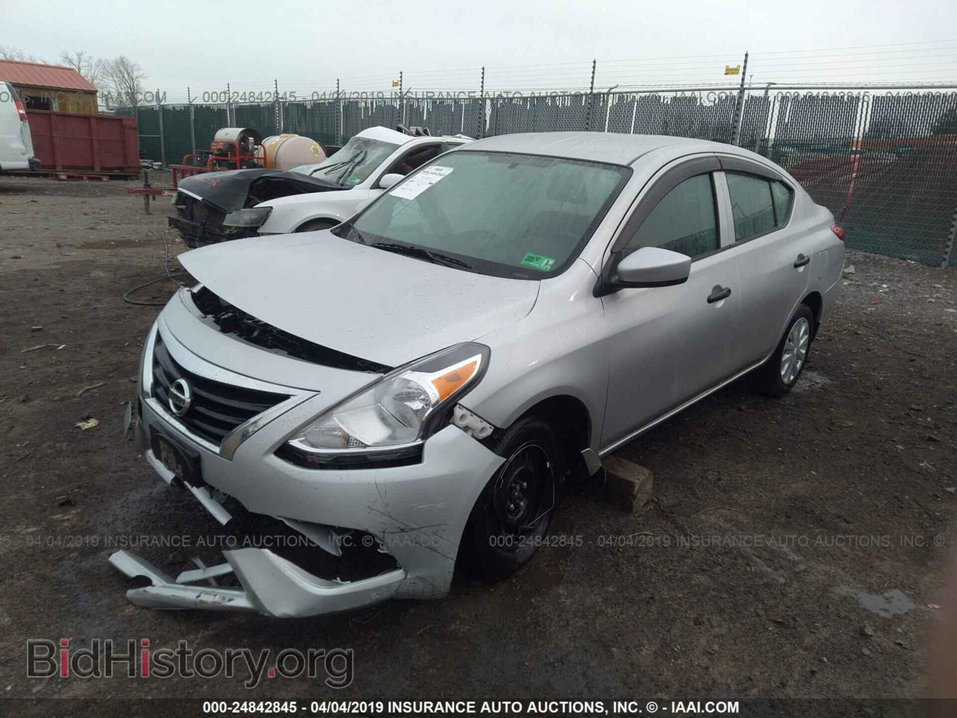 2019 NISSAN VERSA - VIN: 3N1CN7AP3KL831052 - Фото 2
