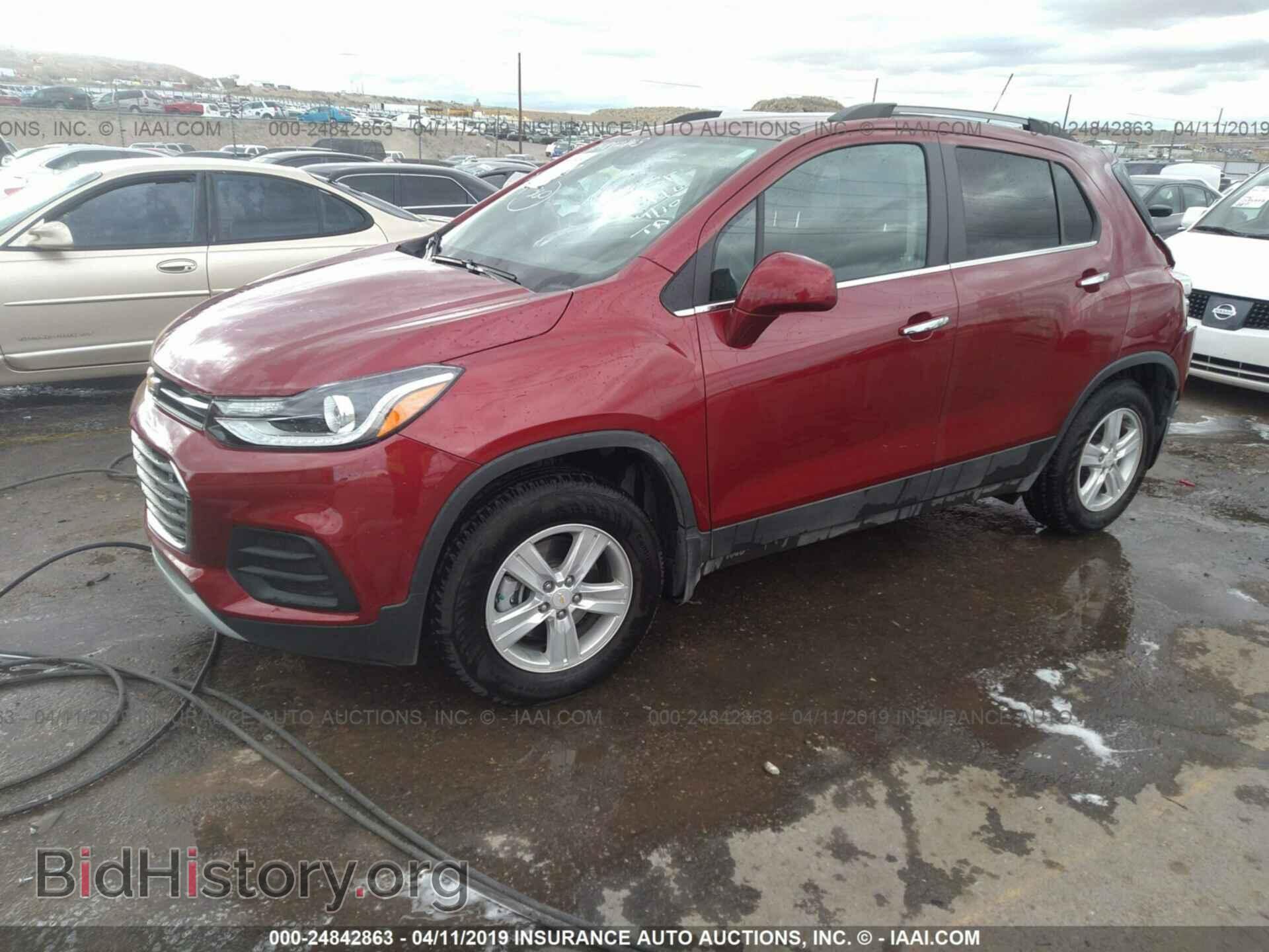 2019 CHEVROLET TRAX - VIN: 3GNCJPSB5KL110282 - Фото 2