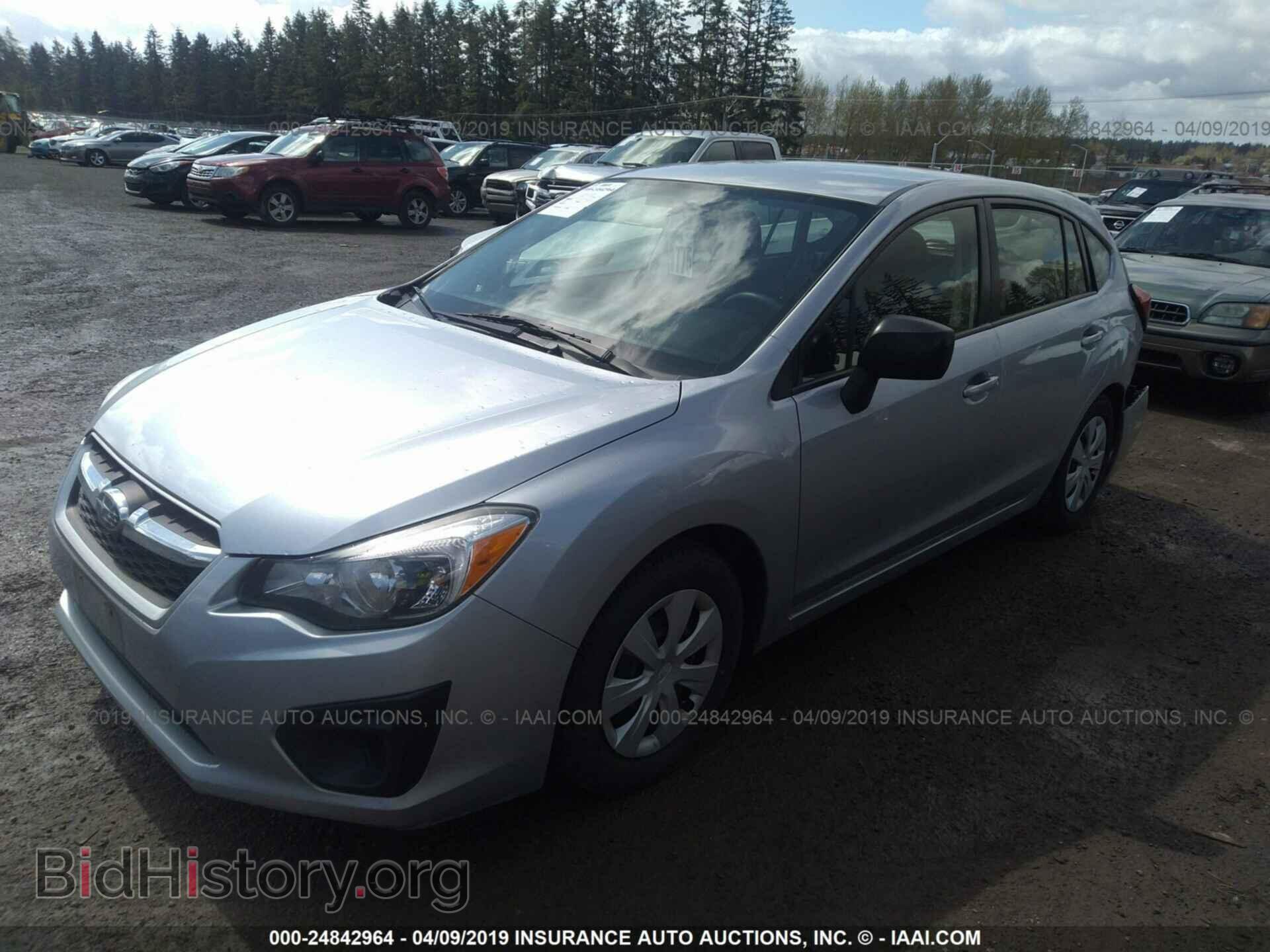 2013 SUBARU IMPREZA - VIN: JF1GPAA61D2840274 - Фото 2