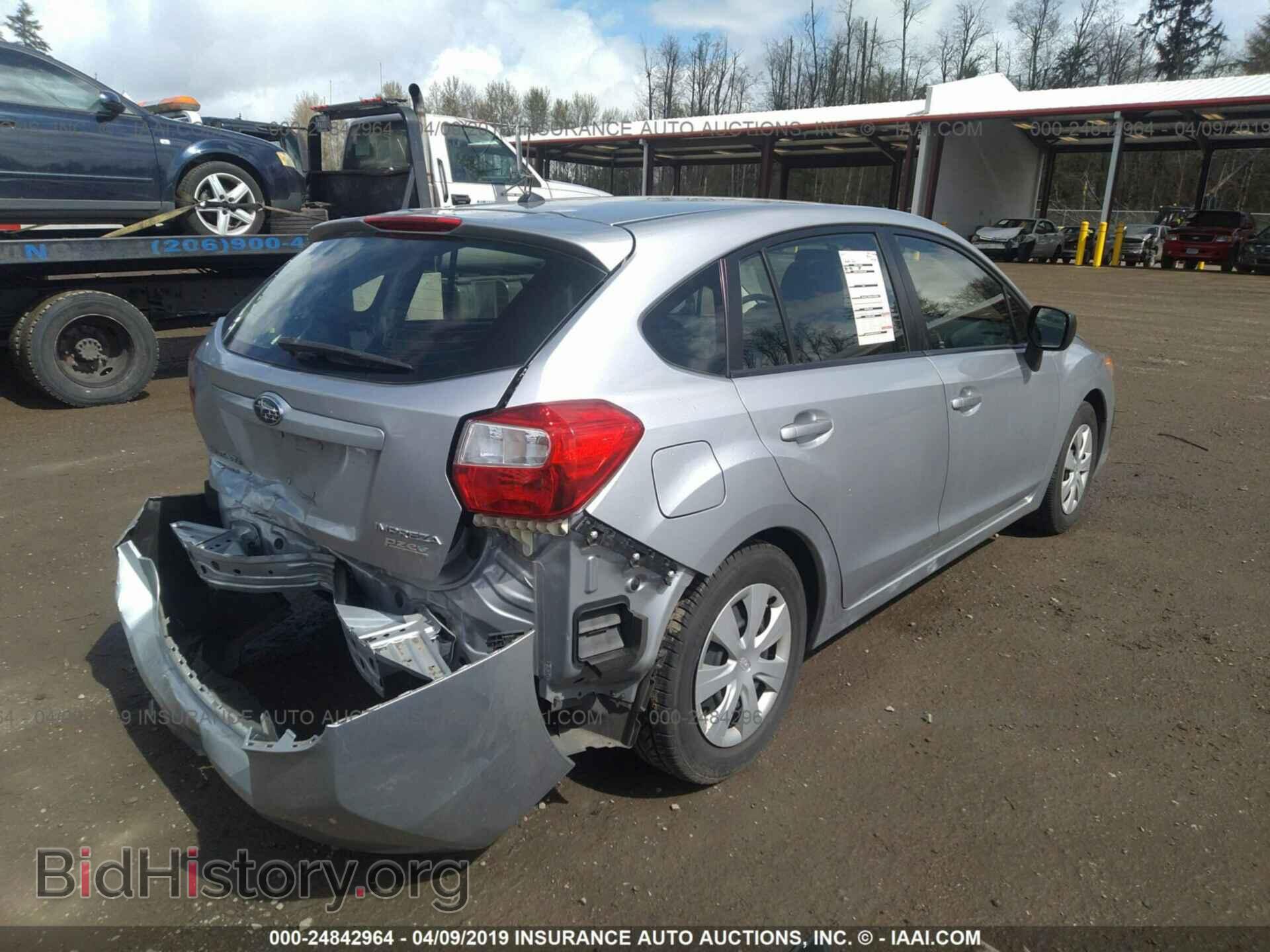 2013 SUBARU IMPREZA - VIN: JF1GPAA61D2840274 - Фото 4