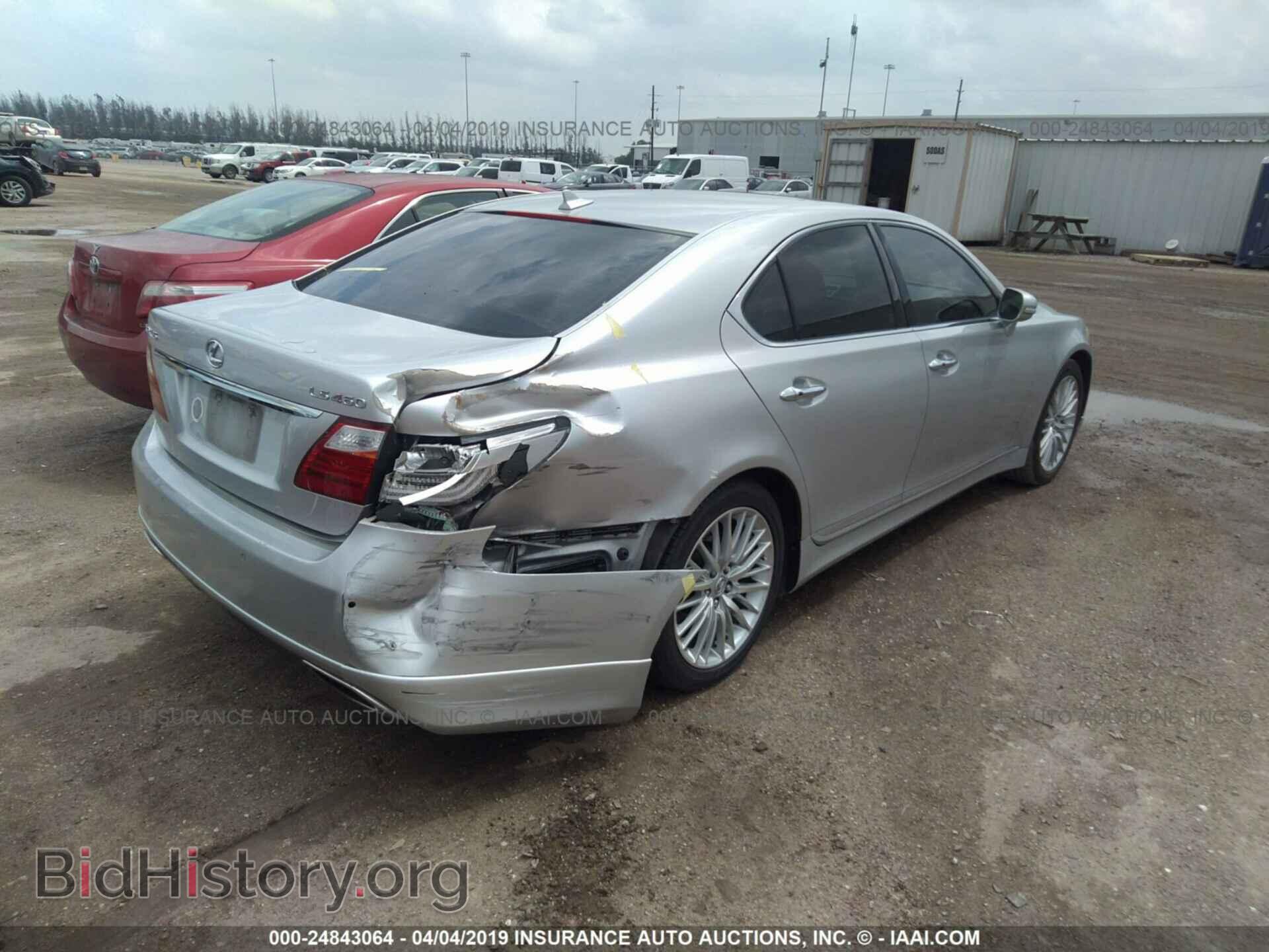 2010 LEXUS LS - VIN: JTHBL5EF7A5099719 - Фото 4