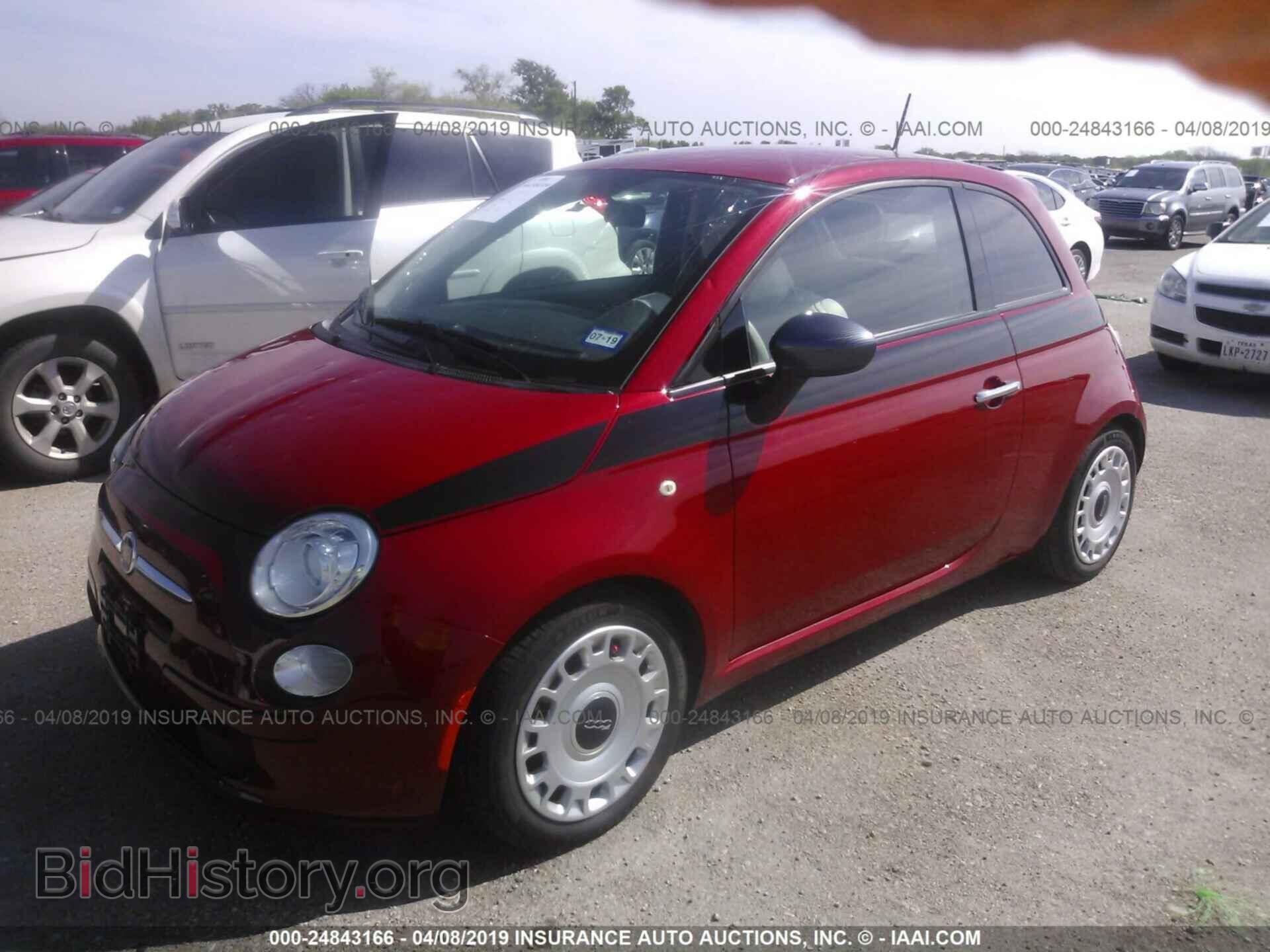 2015 FIAT 500 - VIN: 3C3CFFAR7FT545284 - Фото 2