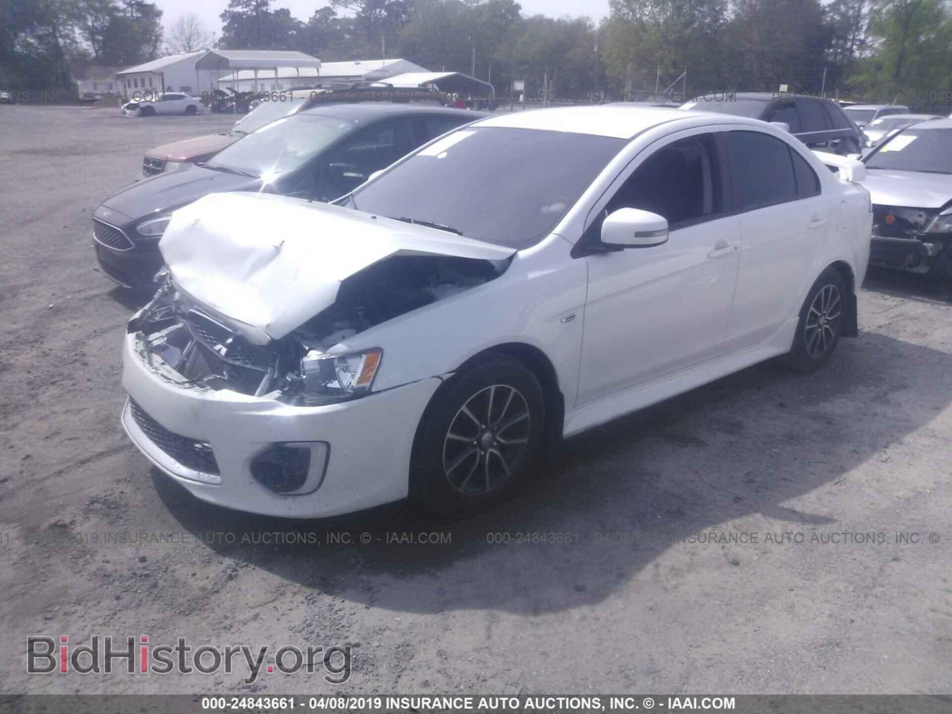 2017 MITSUBISHI LANCER - VIN: JA32U2FU2HU002614 - Фото 2