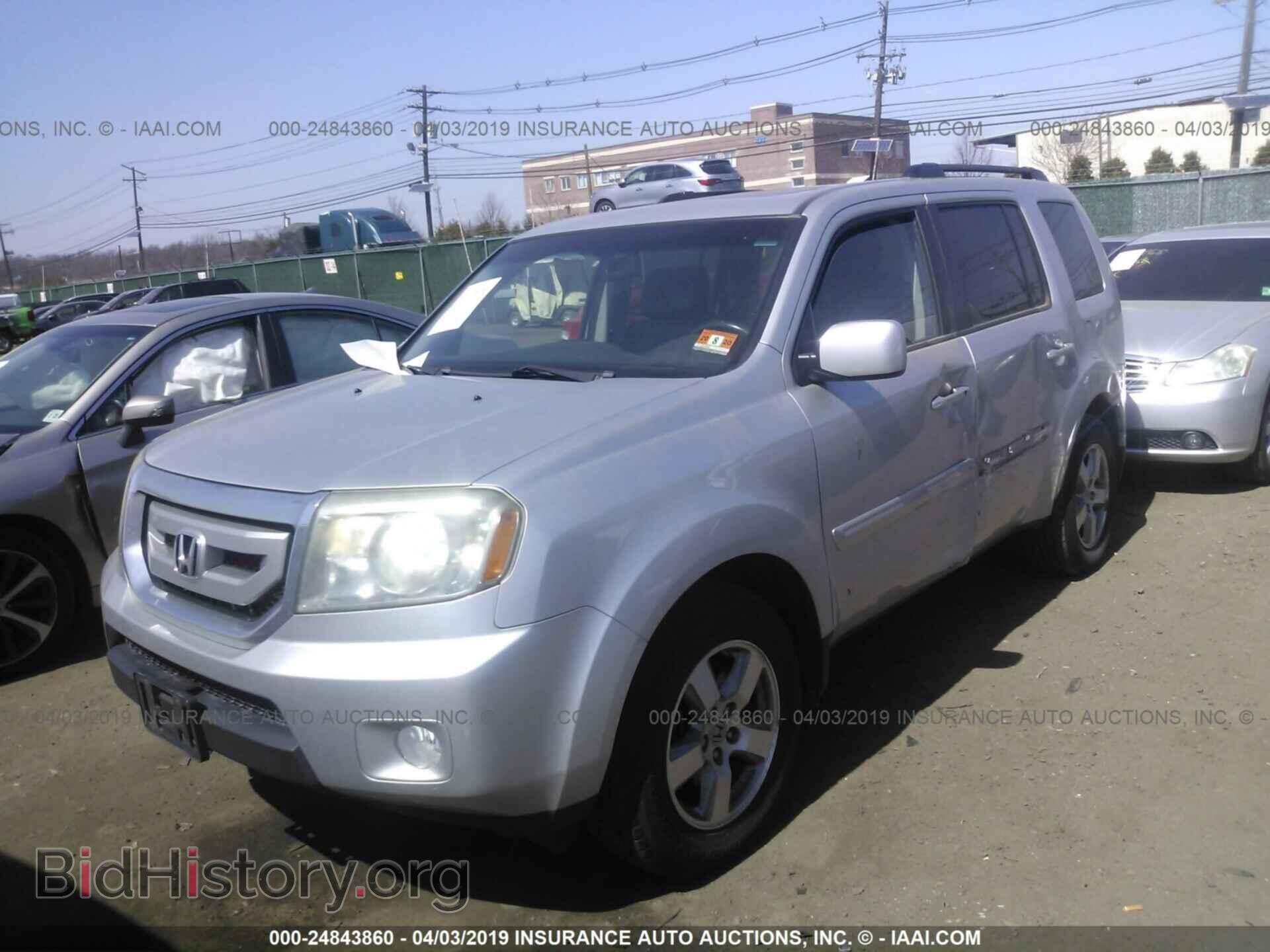 2011 HONDA PILOT - VIN: 5FNYF4H51BB018844 - Фото 2