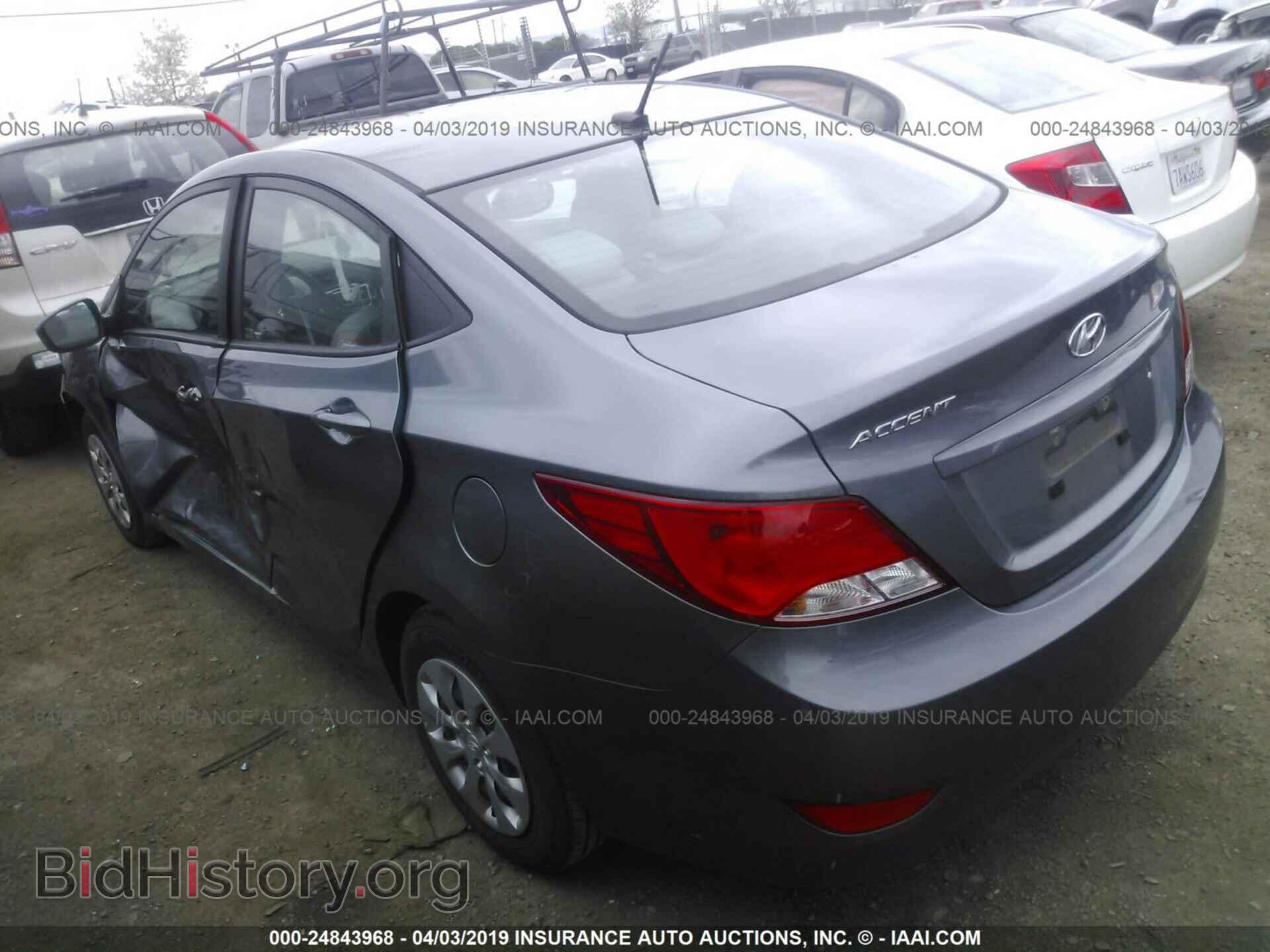 2017 HYUNDAI ACCENT - VIN: KMHCT4AE4HU250539 - Фото 3
