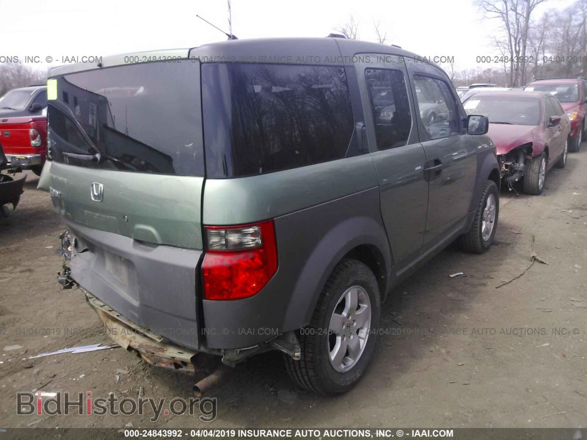 2003 HONDA ELEMENT - VIN: 5J6YH17533L006830 - Фото 4