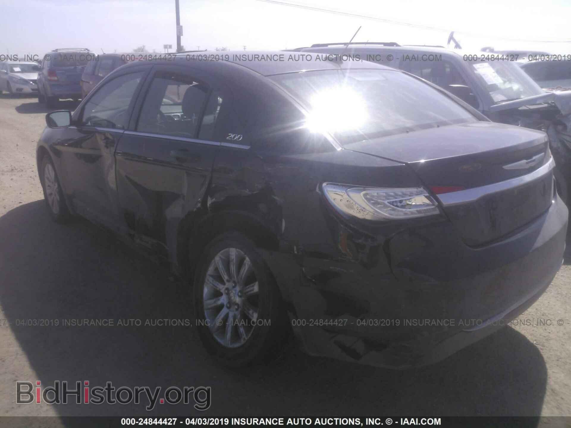2012 CHRYSLER 200 - VIN: 1C3CCBBB3CN127349 - Фото 3