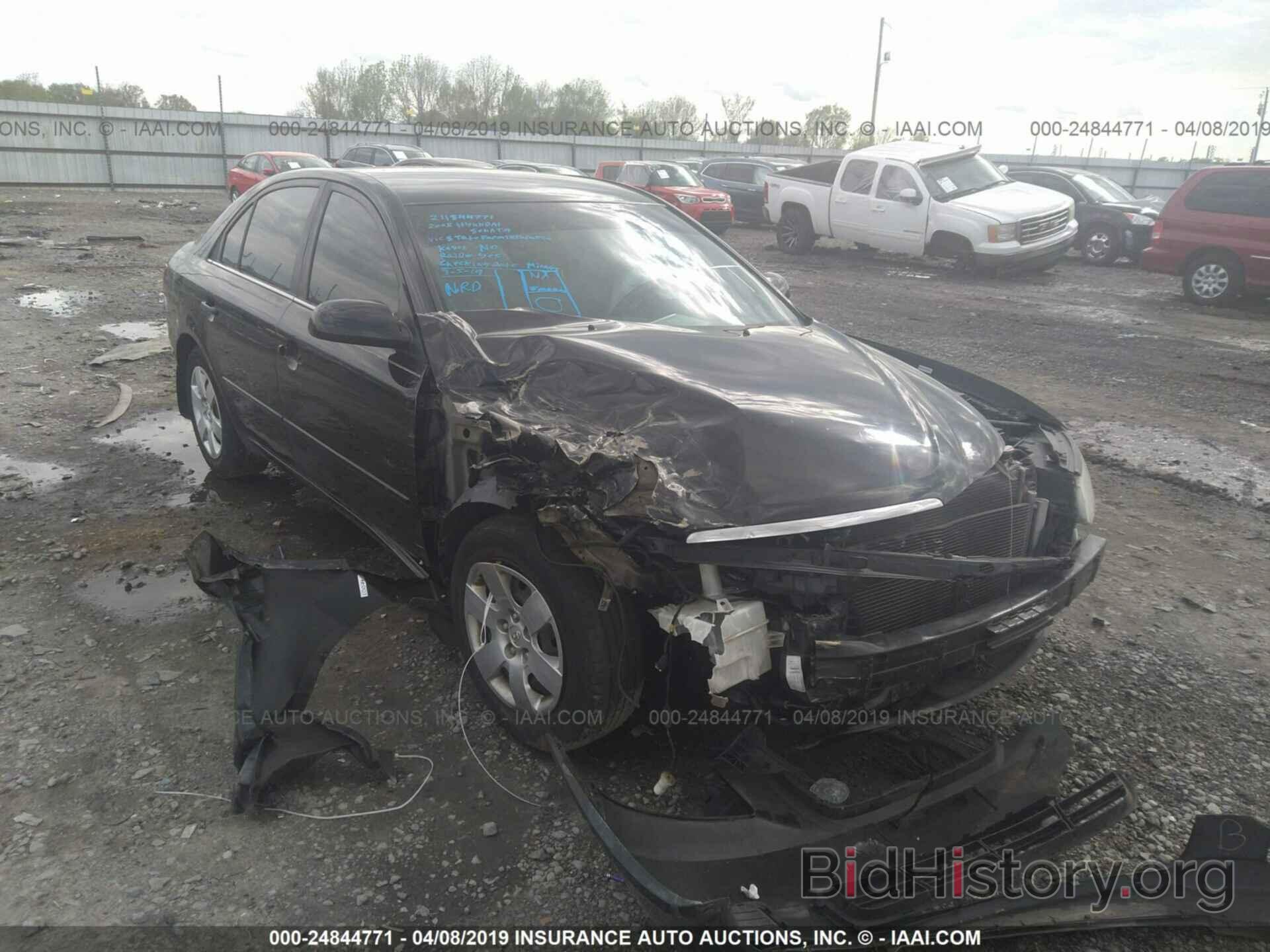 Photo 5NPET46C78H342114 - HYUNDAI SONATA 2008