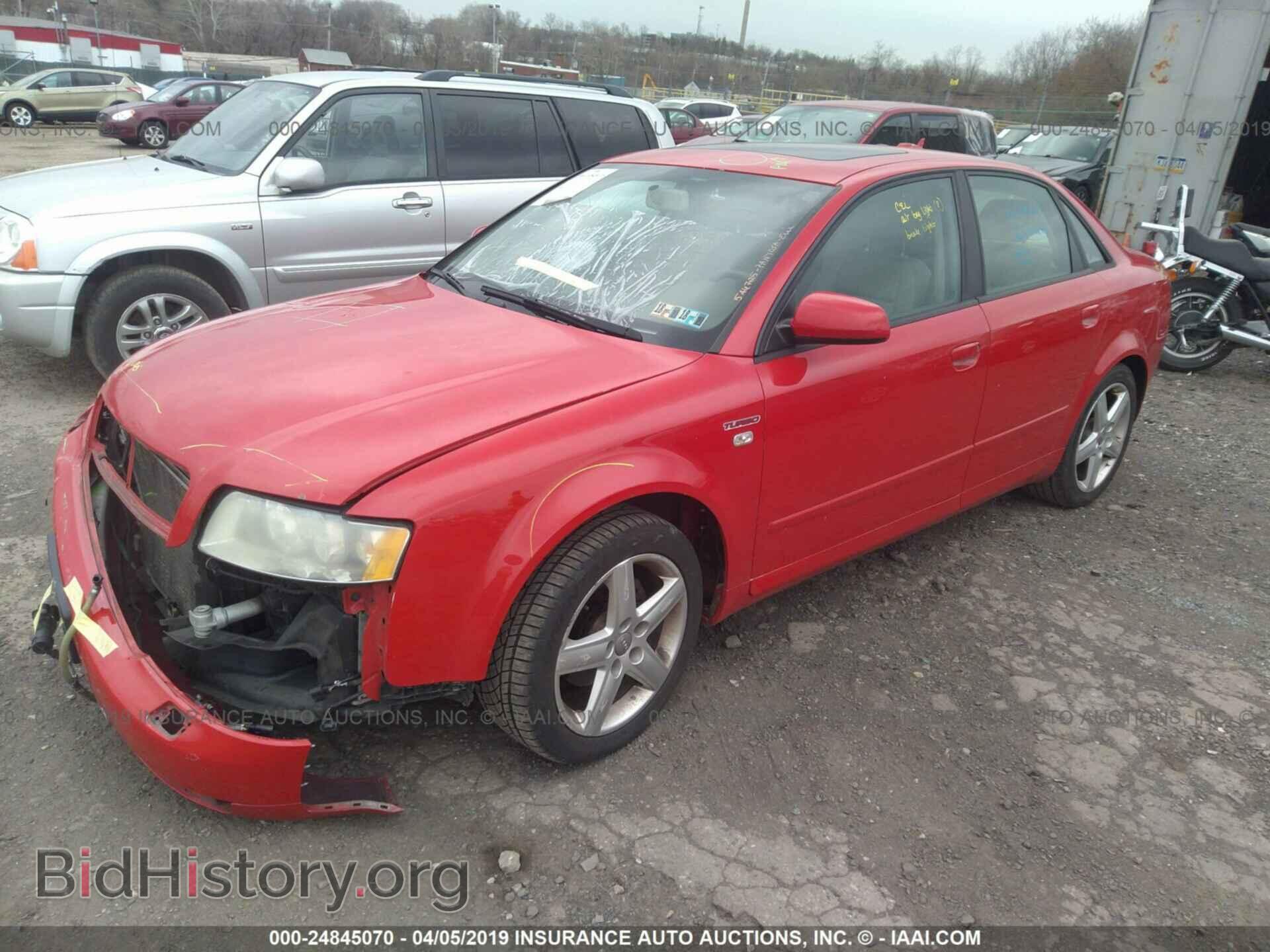 2005 AUDI A4 - VIN: WAULC68E85A040607 - Photo 2