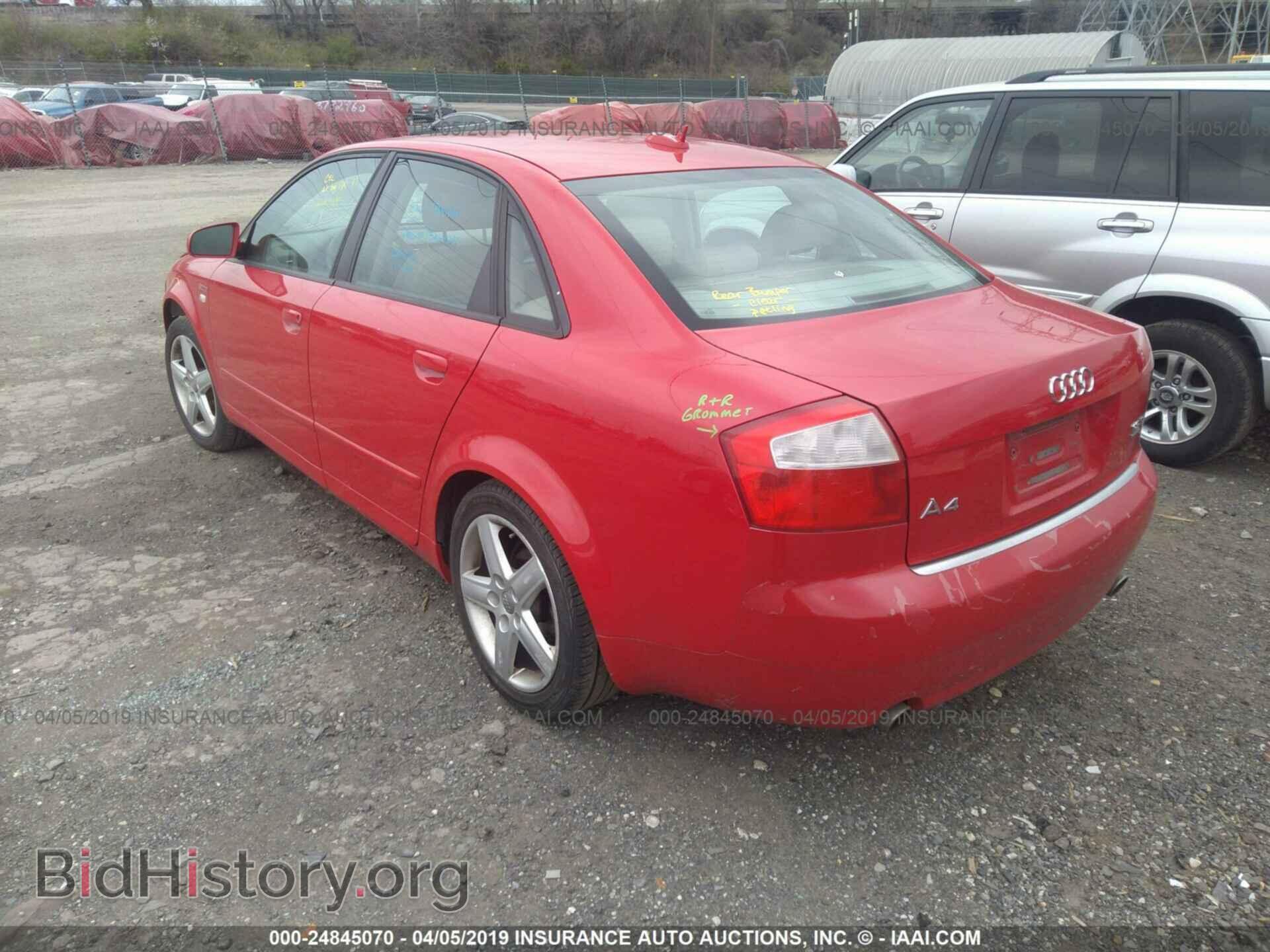 2005 AUDI A4 - VIN: WAULC68E85A040607 - Photo 3