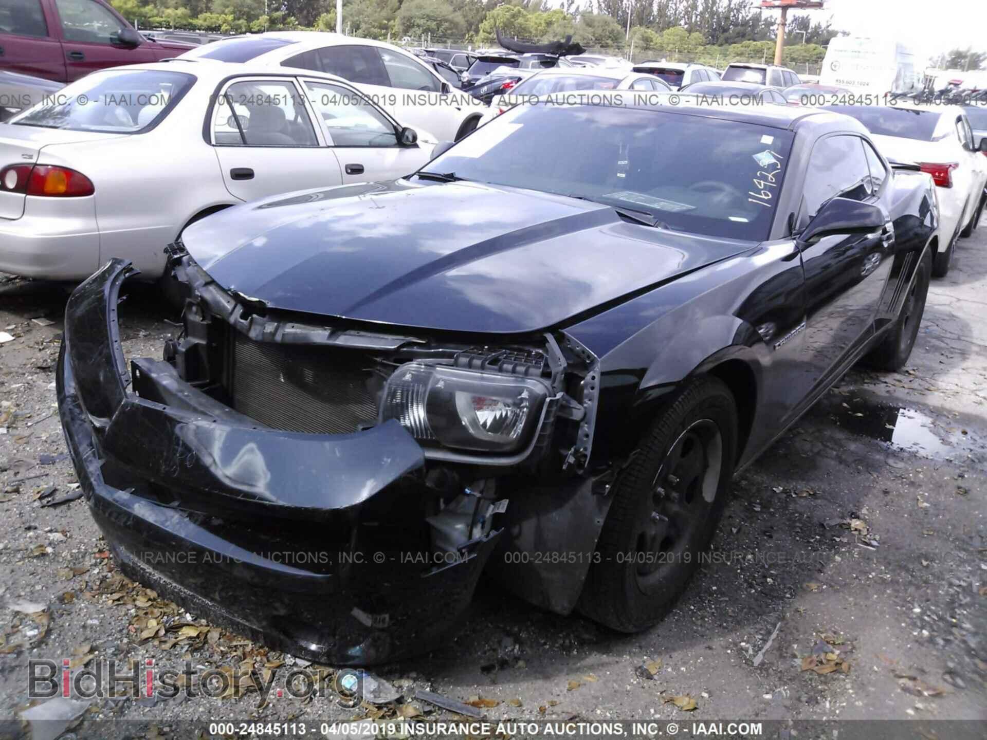 2012 CHEVROLET CAMARO - VIN: 2G1FA1E36C9164257 - Photo 2