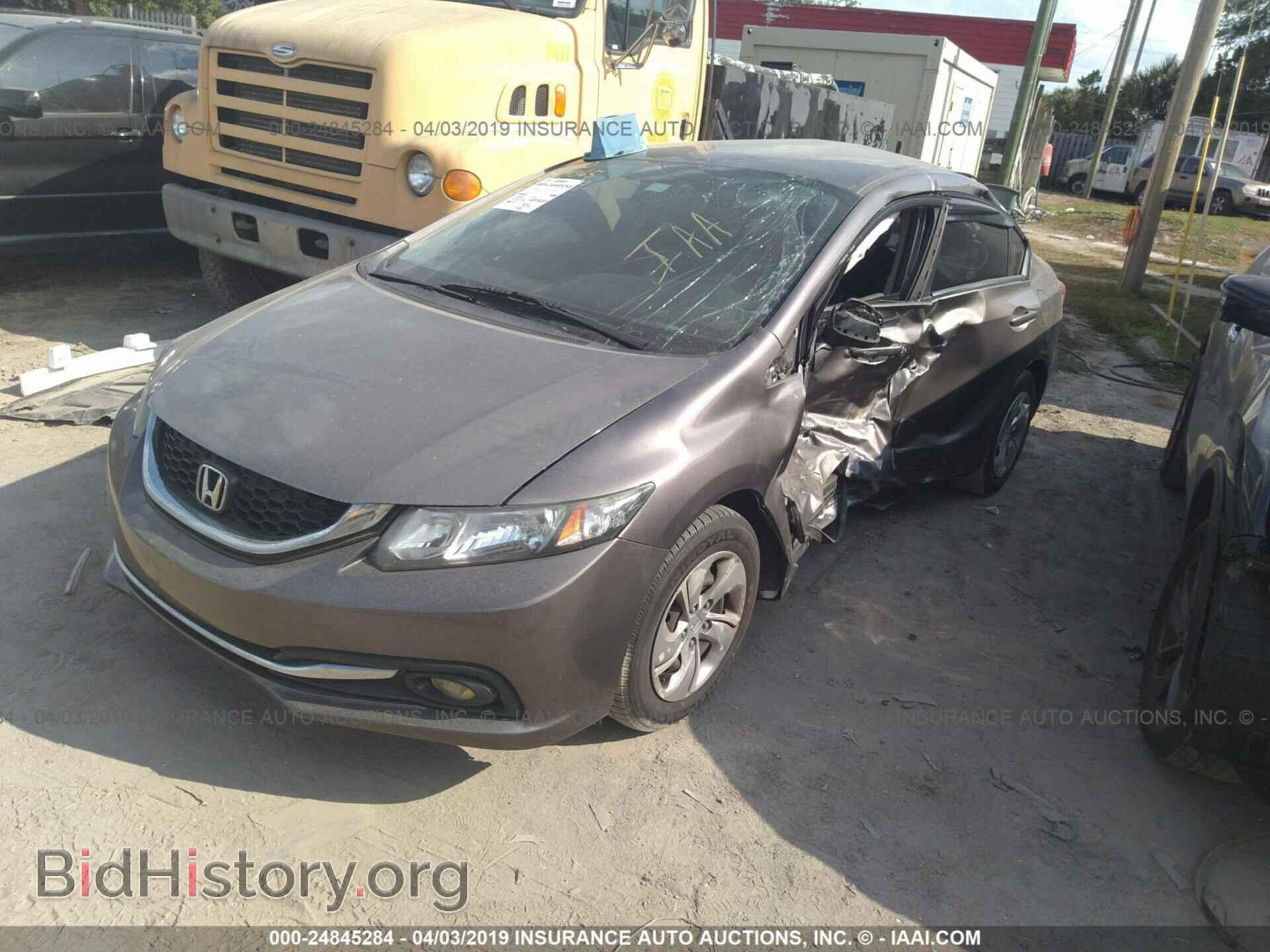 2013 HONDA CIVIC - VIN: 19XFB2F54DE100621 - Фото 2