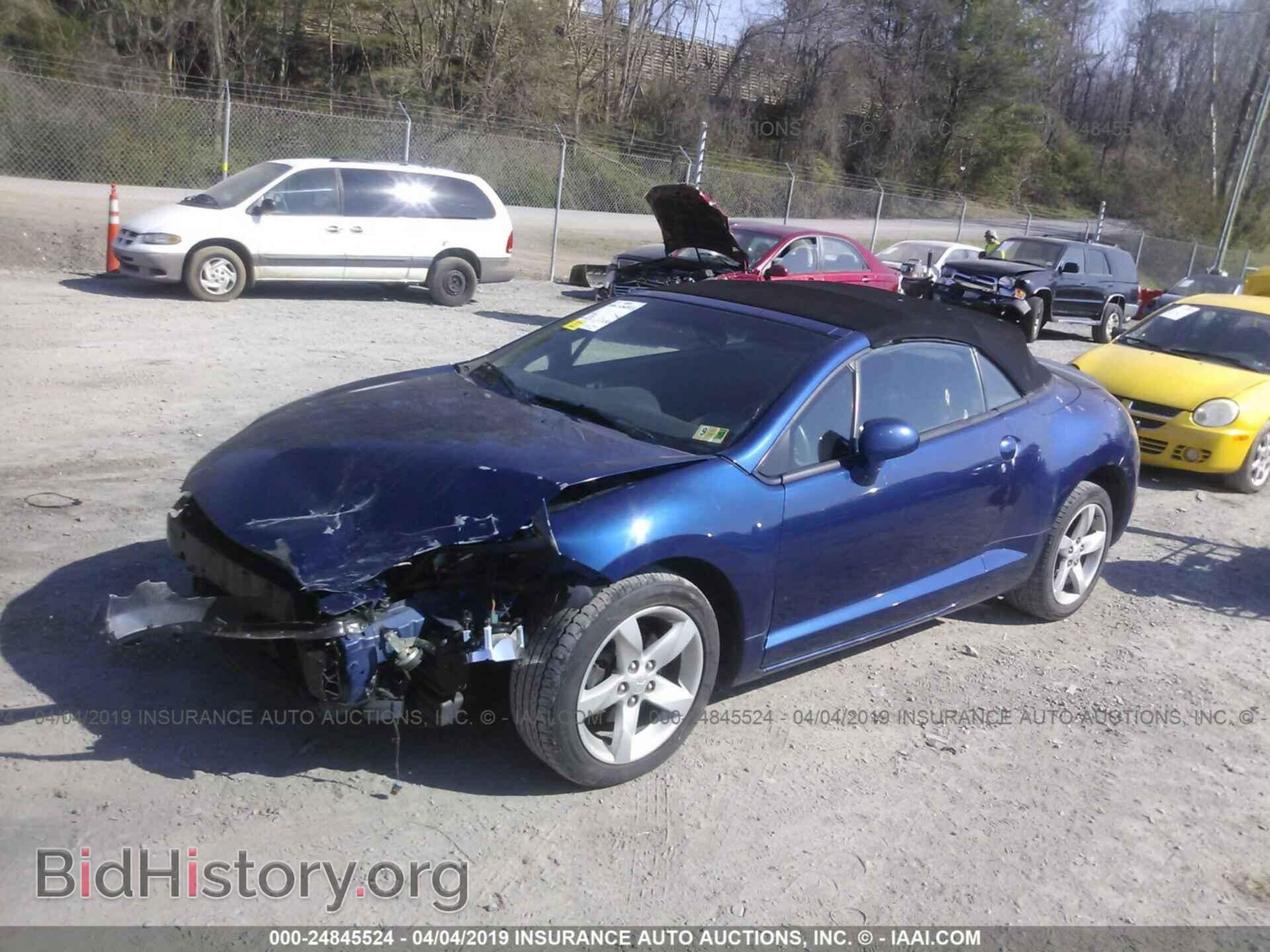 2009 MITSUBISHI ECLIPSE - VIN: 4A3AL25F59E009195 - Фото 2