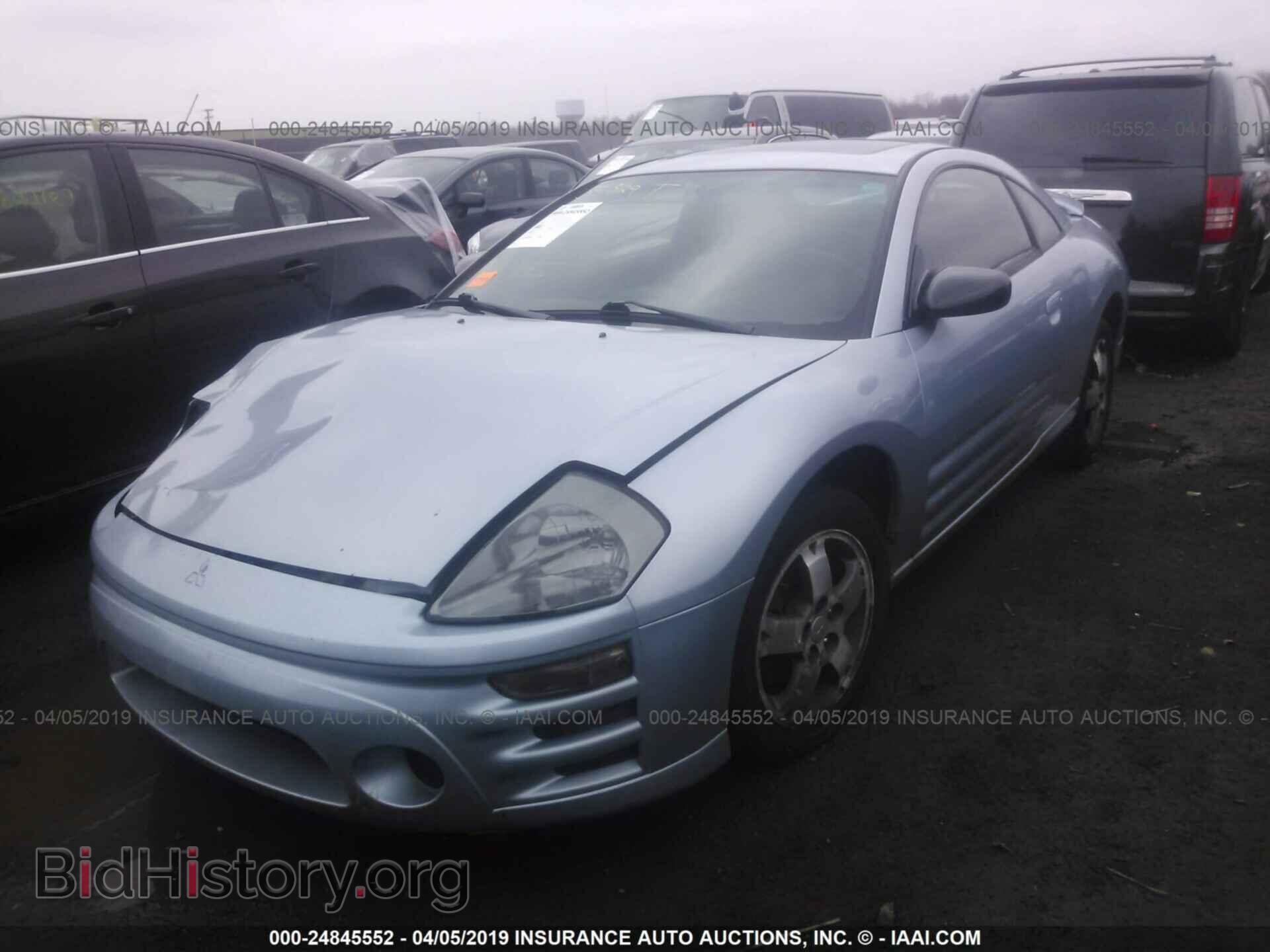 2004 MITSUBISHI ECLIPSE - VIN: 4A3AC44G94E041811 - Фото 2