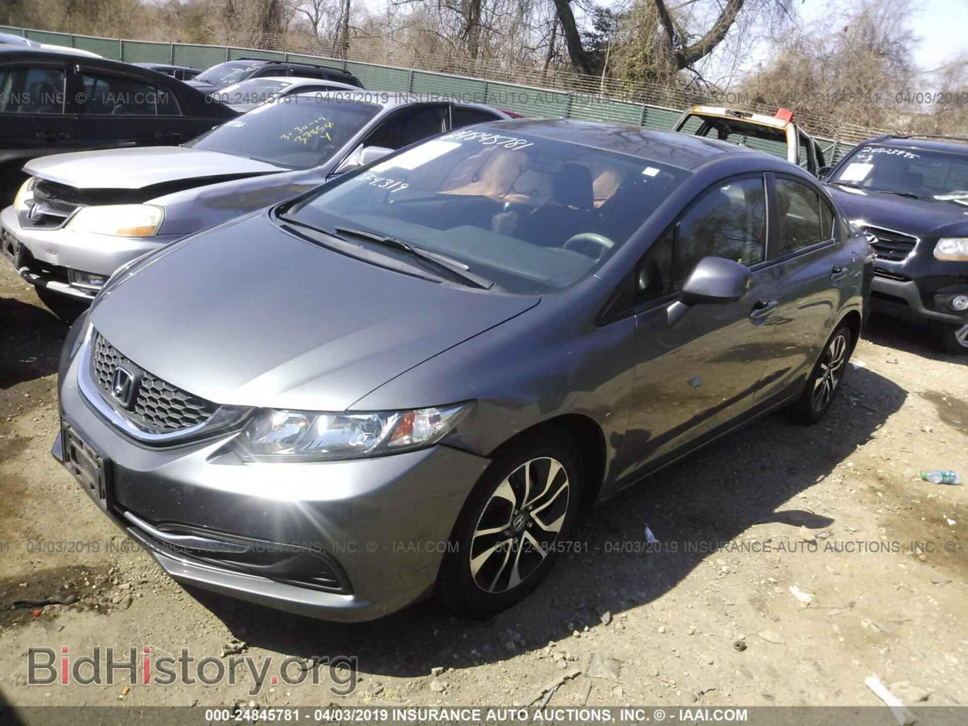 2013 HONDA CIVIC - VIN: 19XFB2F55DE229175 - Фото 2
