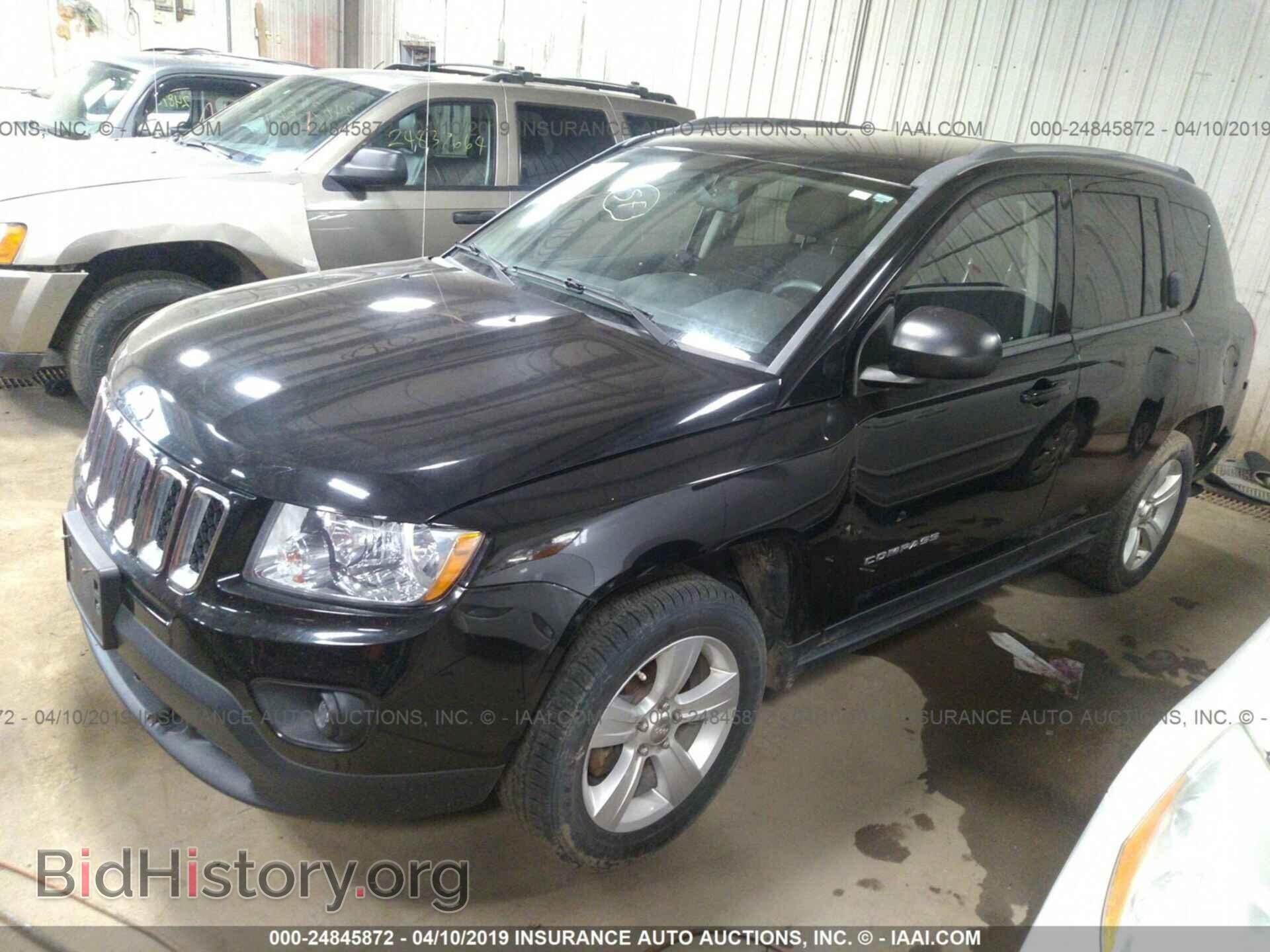 2012 JEEP COMPASS - VIN: 1C4NJDBB1CD562463 - Фото 2