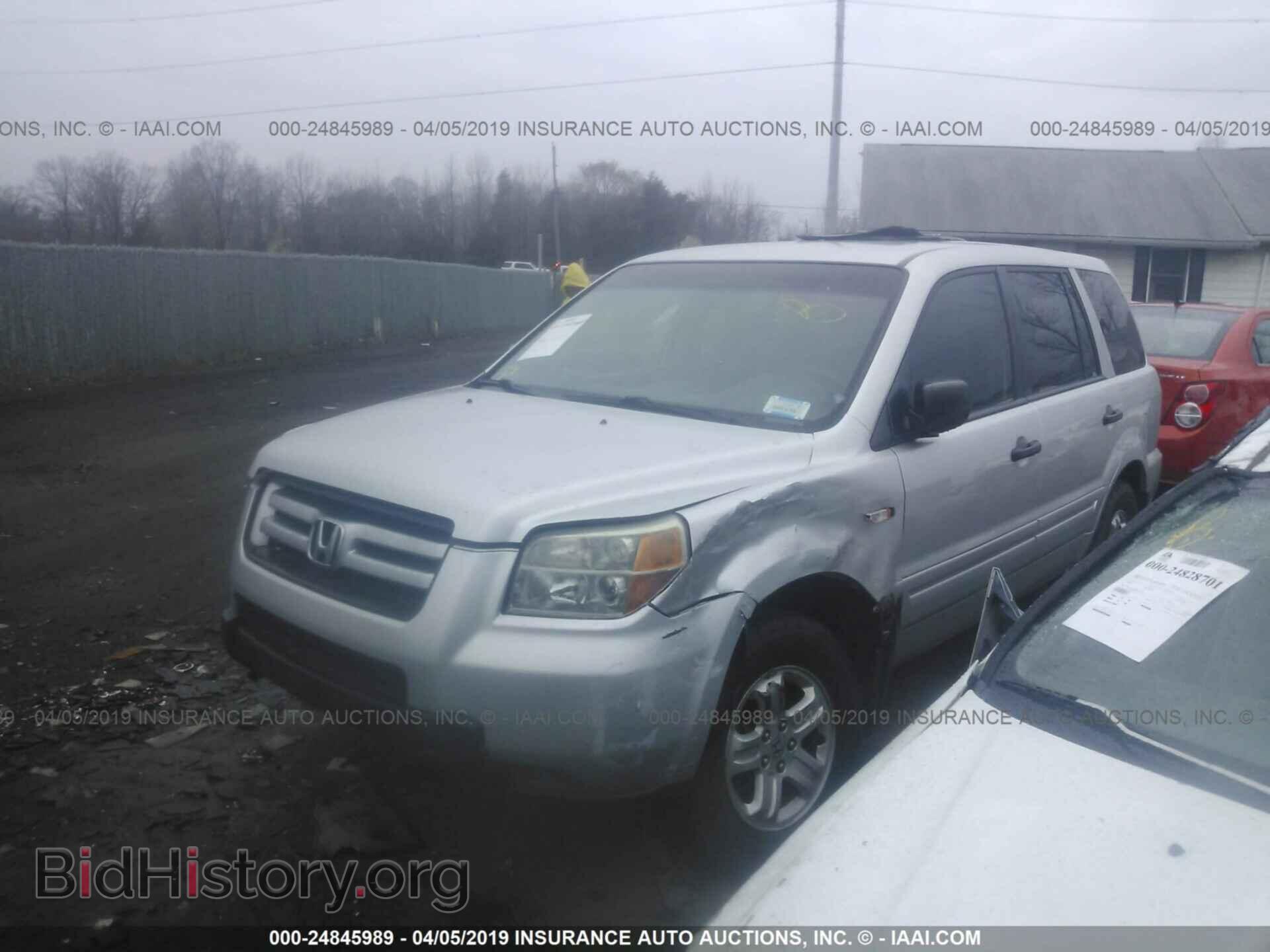 2007 HONDA PILOT - VIN: 5FNYF281X7B003350 - Фото 2