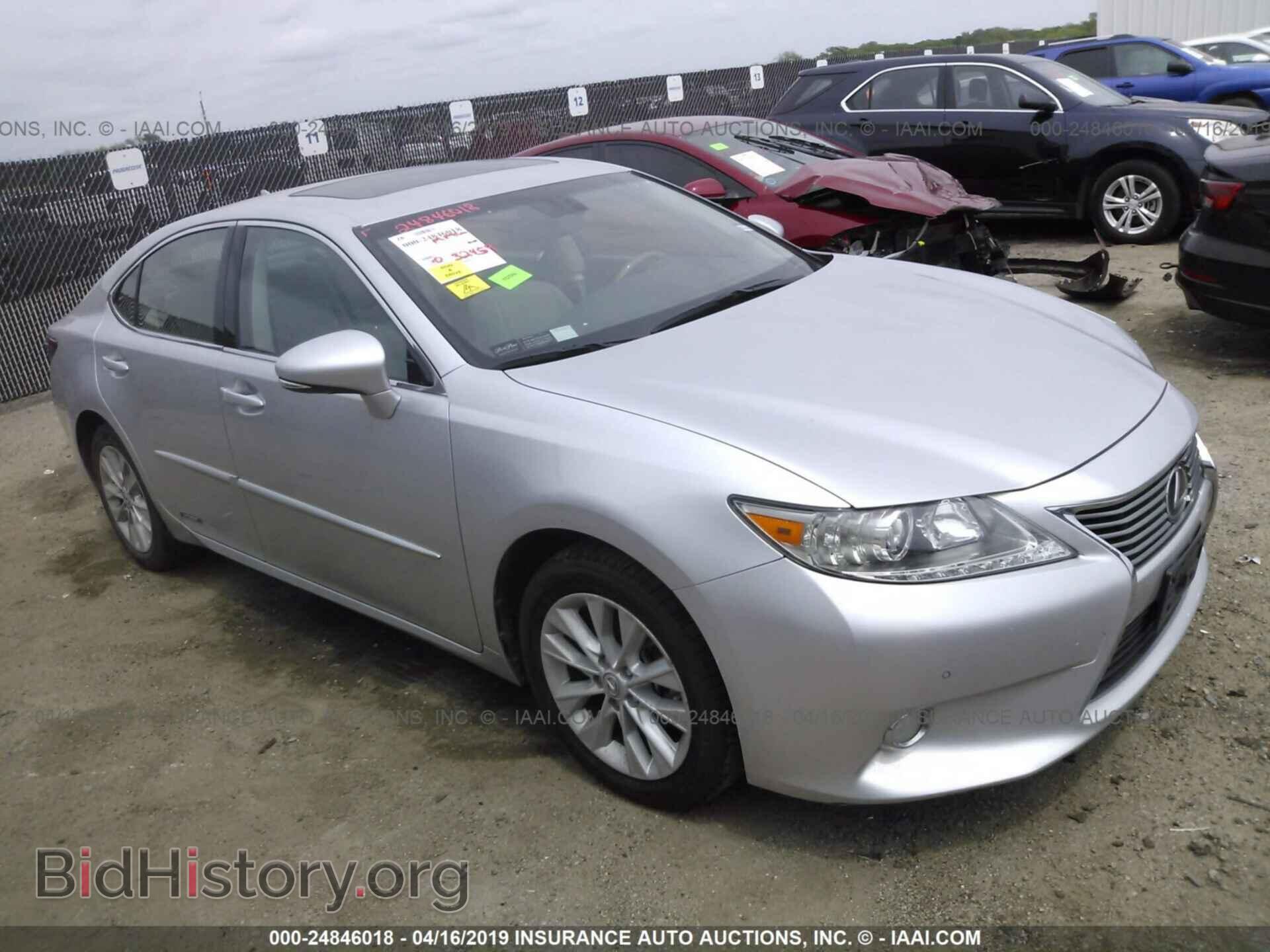 Photo JTHBW1GG6D2022190 - LEXUS ES 2013
