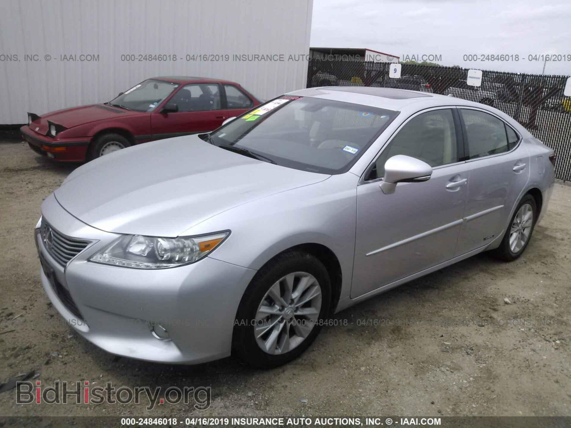 2013 LEXUS ES - VIN: JTHBW1GG6D2022190 - Photo 2