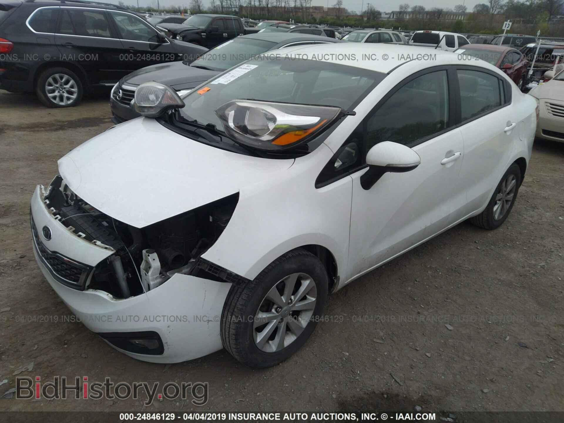 2013 KIA RIO - VIN: KNADN4A38D6131003 - Photo 2