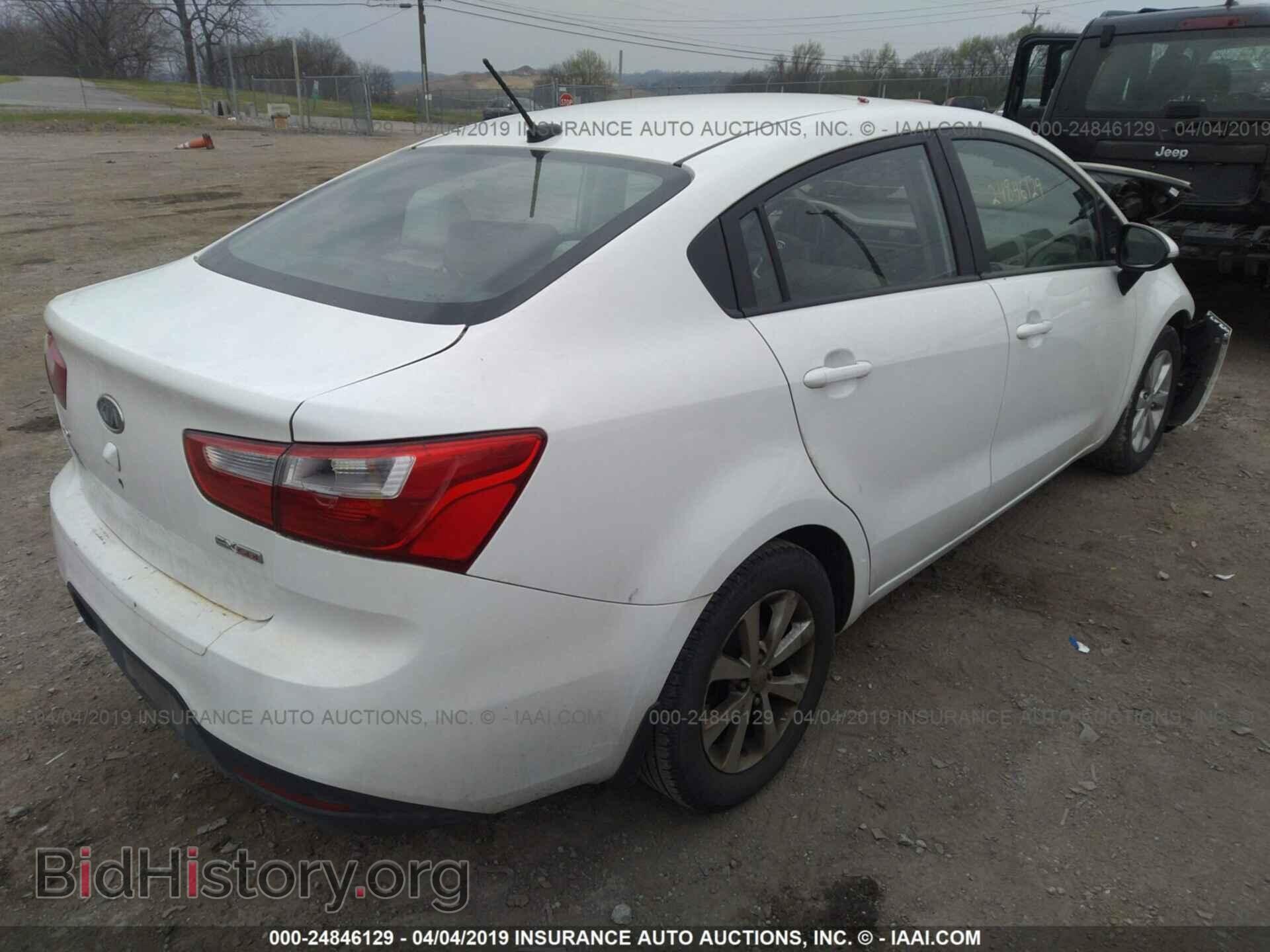 2013 KIA RIO - VIN: KNADN4A38D6131003 - Photo 4