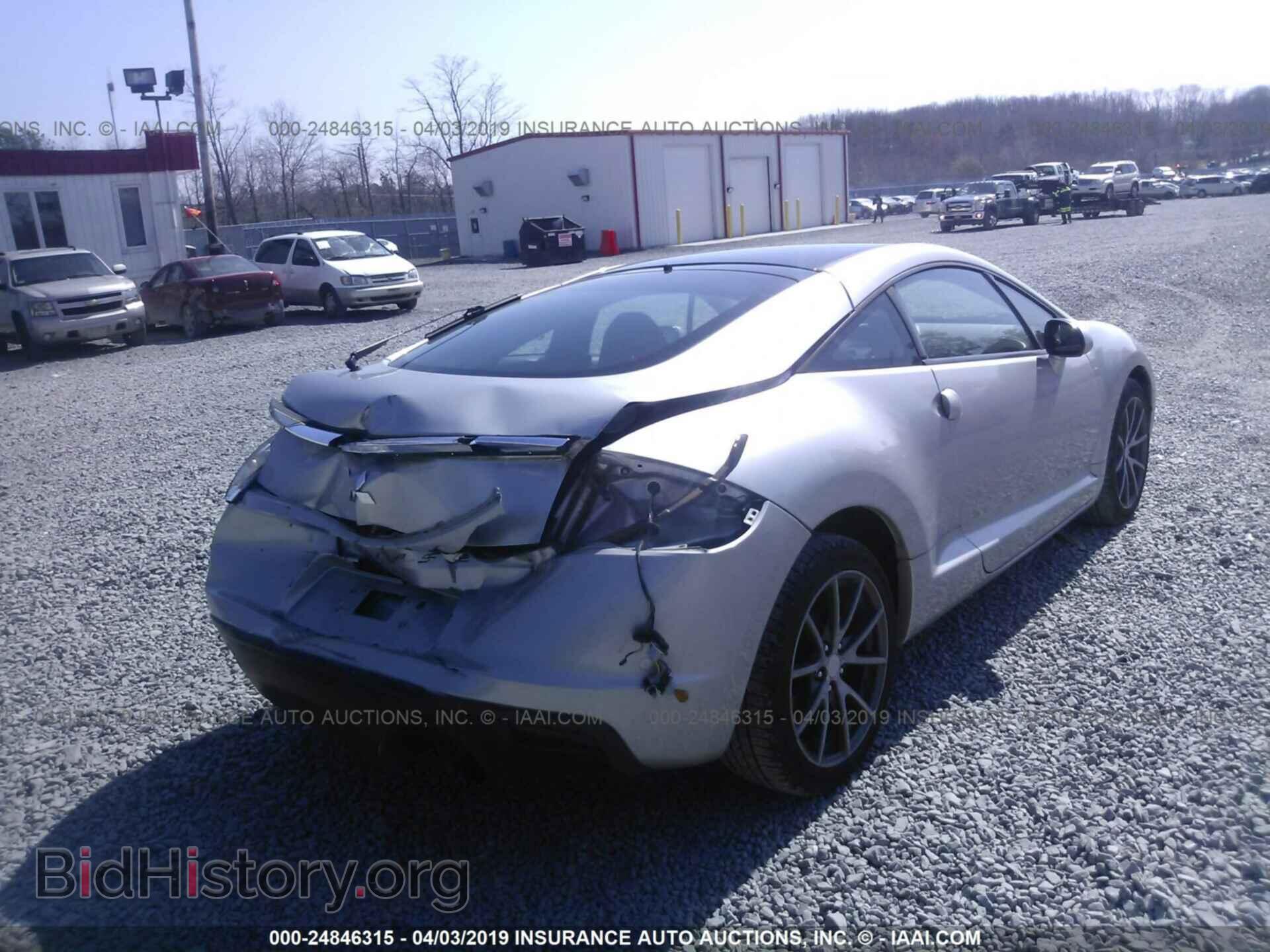 2012 MITSUBISHI ECLIPSE - VIN: 4A31K5DF5CE007332 - Фото 4