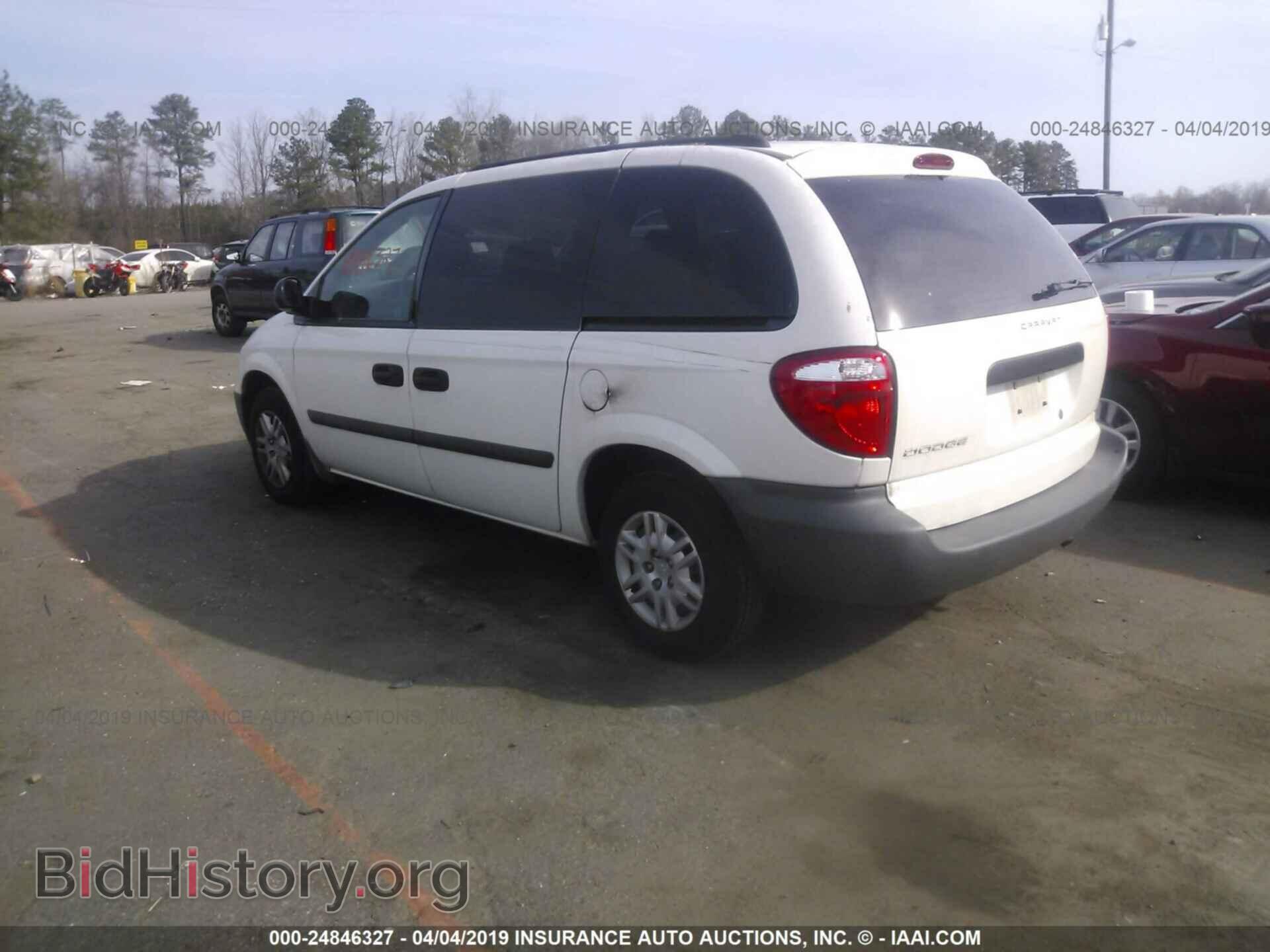 2005 DODGE CARAVAN - VIN: 1D4GP25R75B307029 - Фото 3