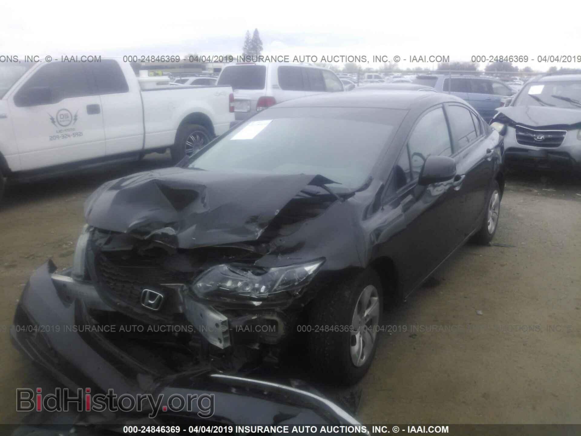 2013 HONDA CIVIC - VIN: 2HGFB2F53DH569351 - Фото 2