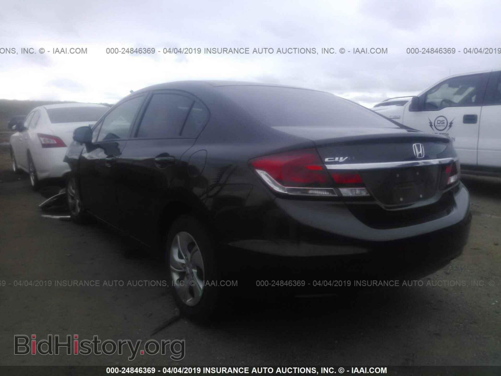 2013 HONDA CIVIC - VIN: 2HGFB2F53DH569351 - Фото 3