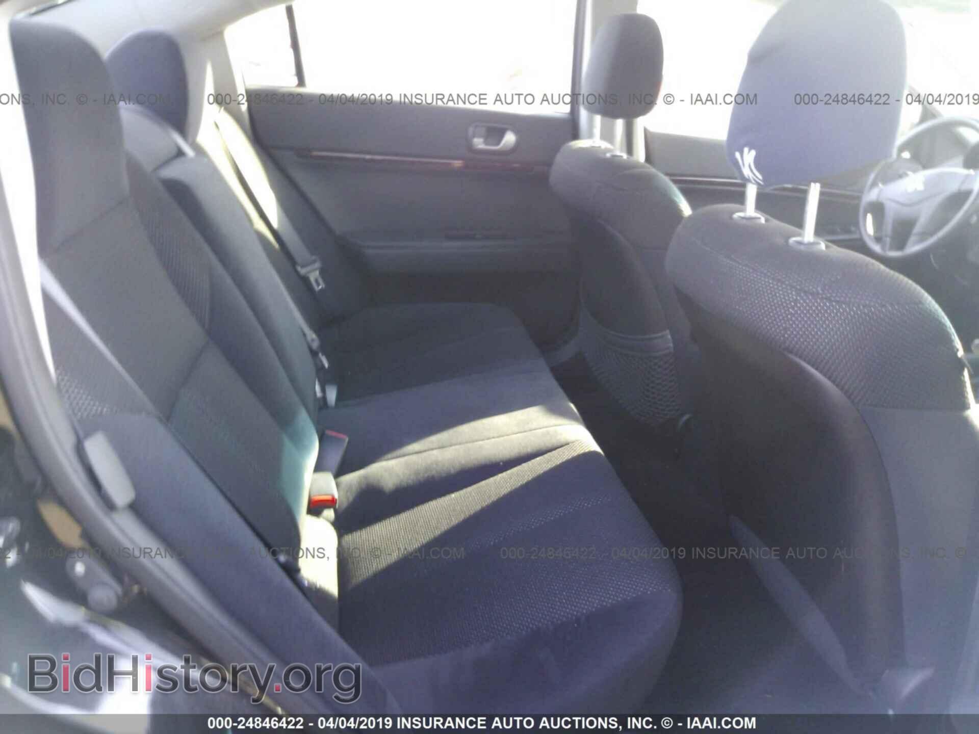 2012 MITSUBISHI GALANT - VIN: 4A32B3FF9CE009624 - Фото 8