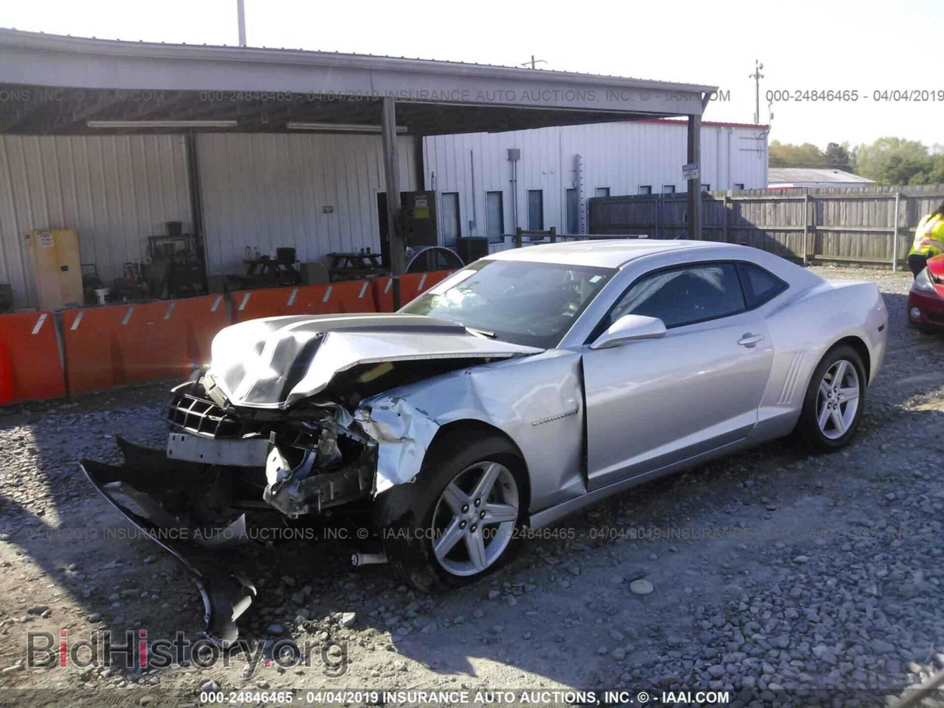 2010 CHEVROLET CAMARO - VIN: 2G1FB1EV3A9222191 - Фото 2