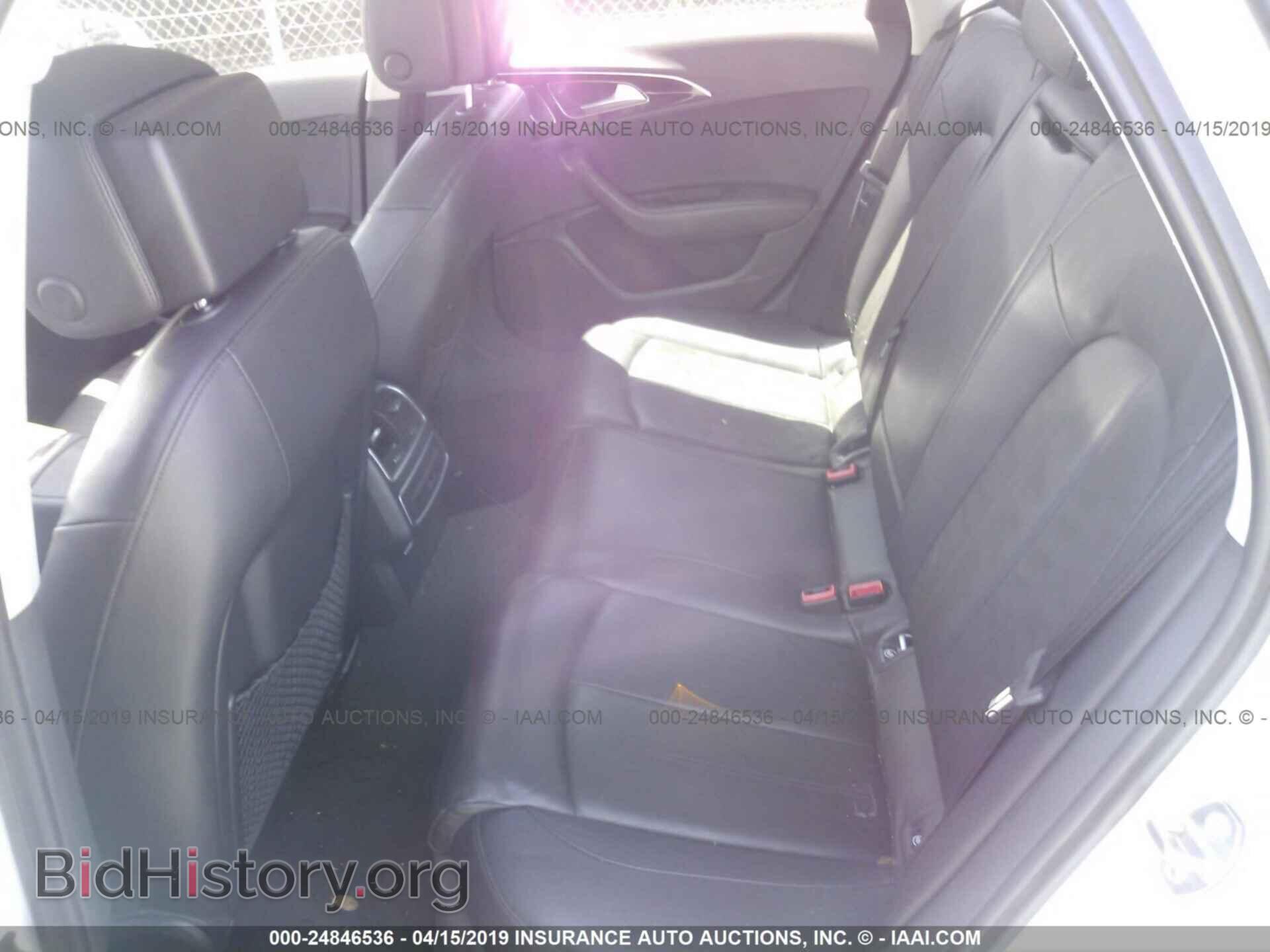 2013 AUDI A6 - VIN: WAUFGAFC4DN044229 - Фото 8