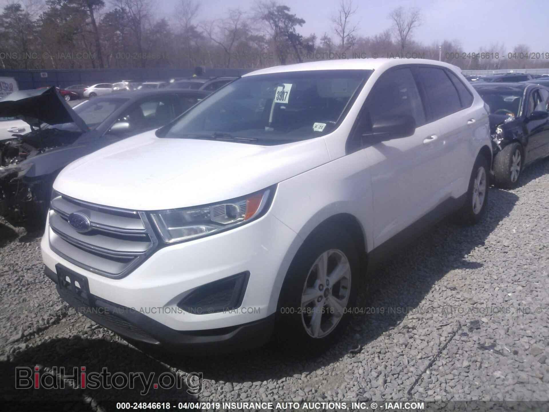 2016 FORD EDGE - VIN: 2FMPK3G98GBC00224 - Фото 2