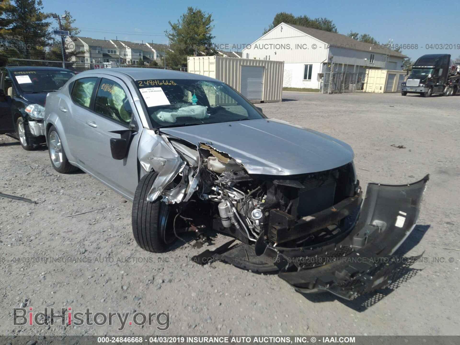 Фотография 1C3CDZAB6CN141687 - DODGE AVENGER 2012