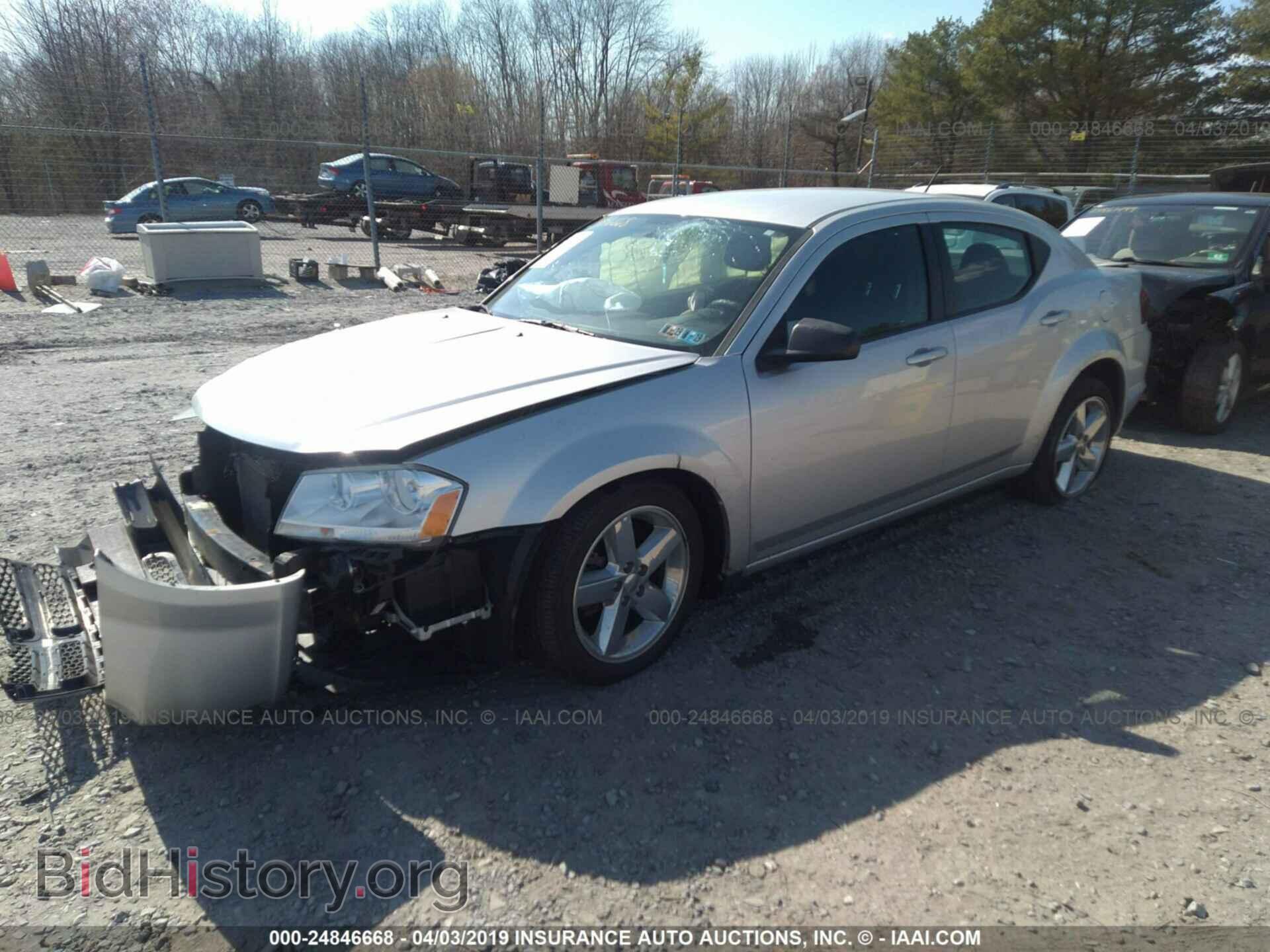 2012 DODGE AVENGER - VIN: 1C3CDZAB6CN141687 - Фото 2