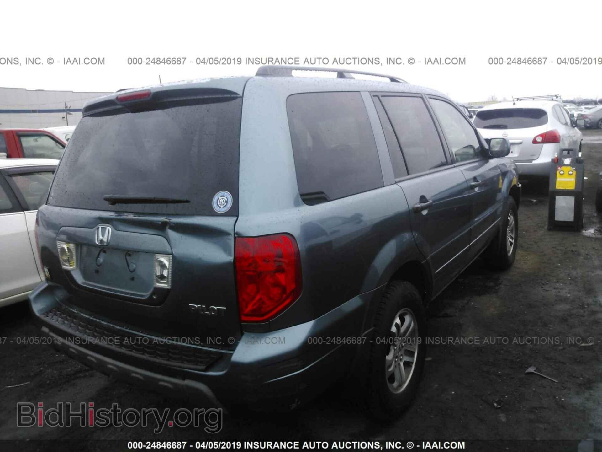 2005 HONDA PILOT - VIN: 5FNYF18595B050234 - Фото 4
