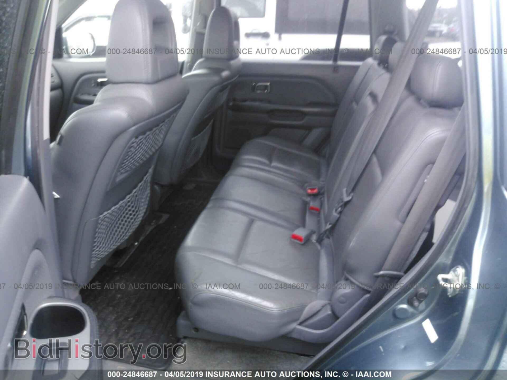 2005 HONDA PILOT - VIN: 5FNYF18595B050234 - Фото 8